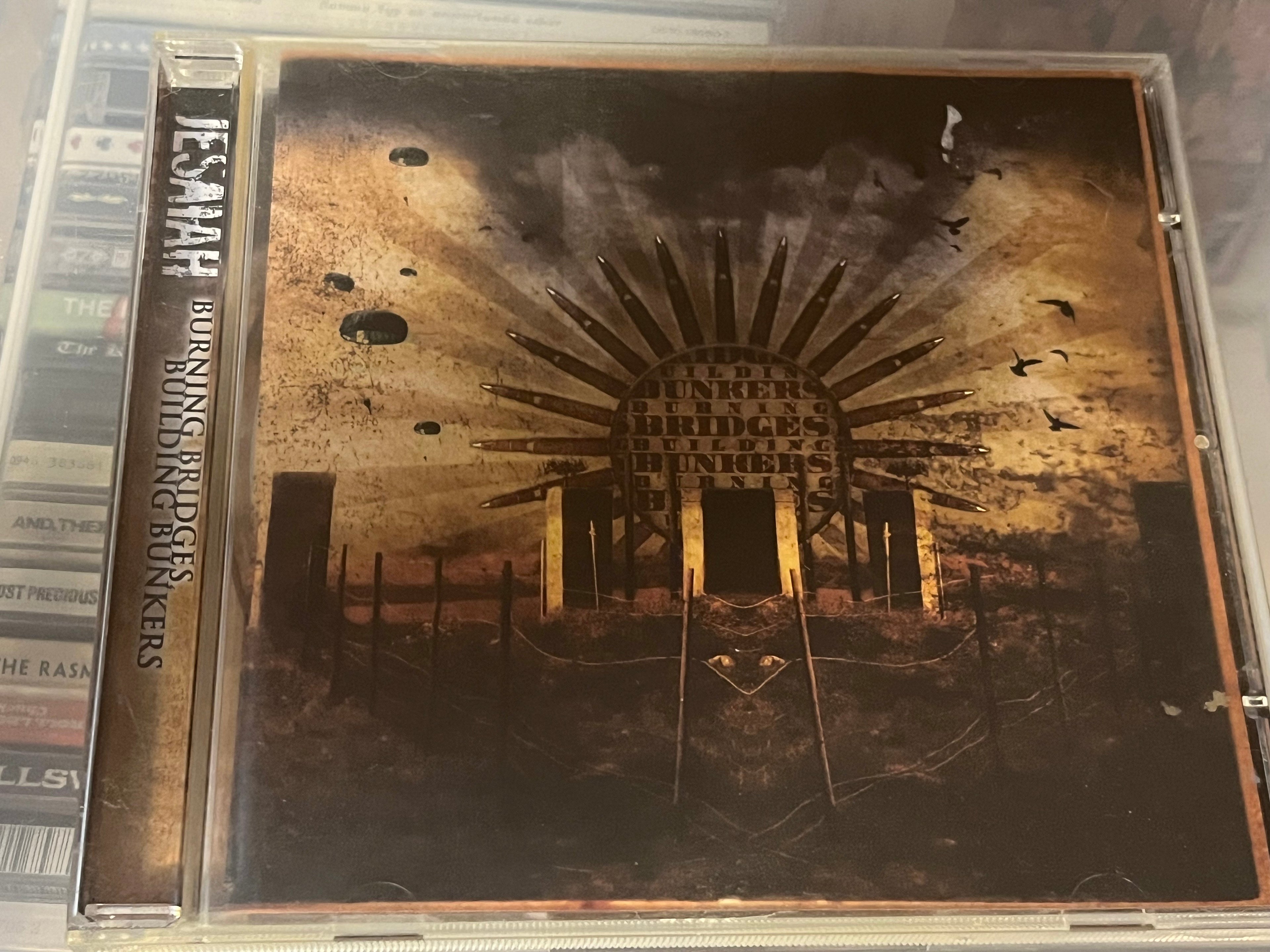 Jesaiah ‎– Burning Bridges, Building Bunkers (NM/NM) ***RARE HARDCORE***
