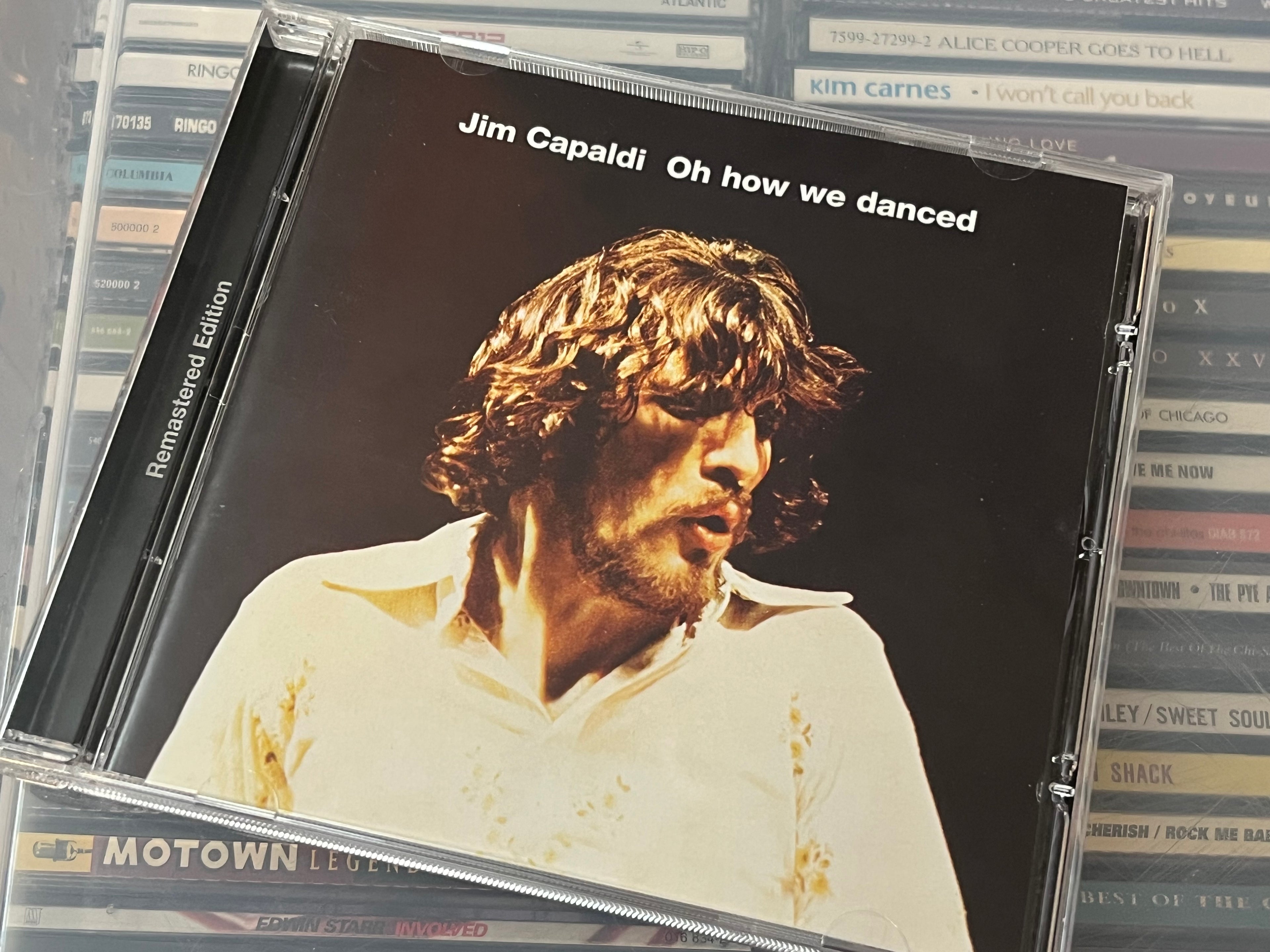 Jim Capaldi ‎– Oh How We Danced (NM/NM) Remaster +1 bonusspår!