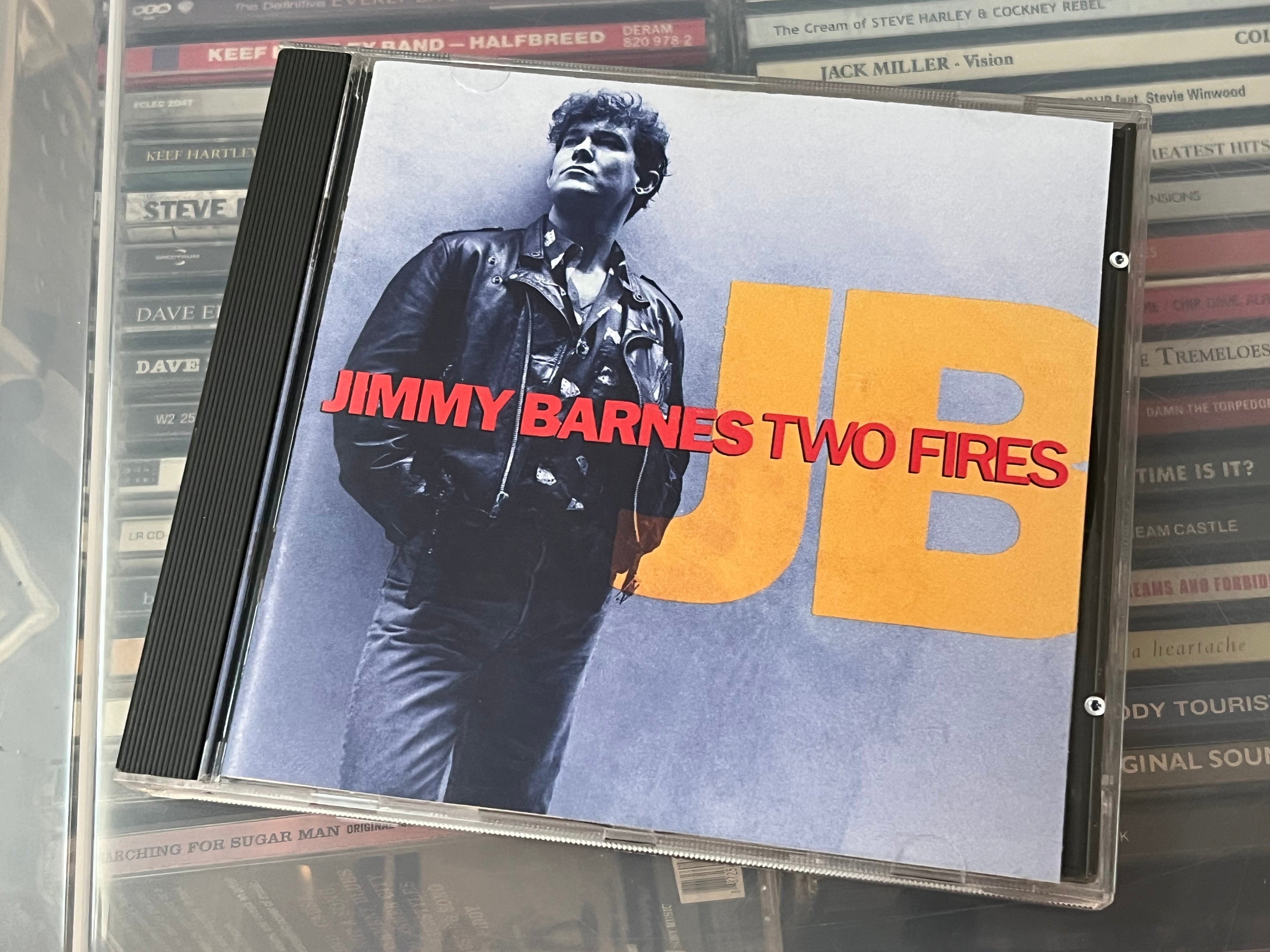 Jimmy Barnes ‎– Two Fires (NM/NM) First US-90