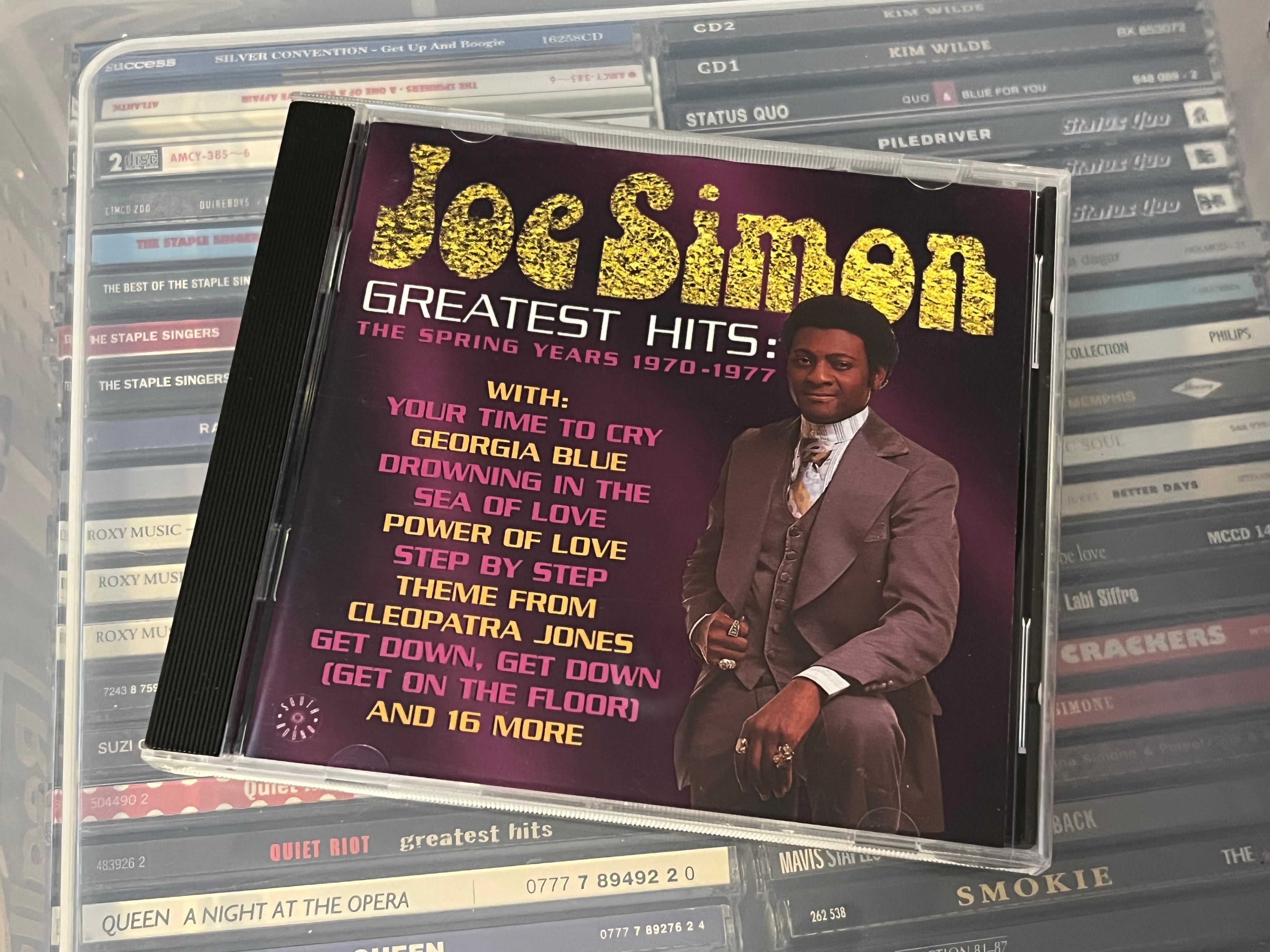 Joe Simon ‎– Greatest Hits: The Spring Years 1970-1977 (NM/NM)