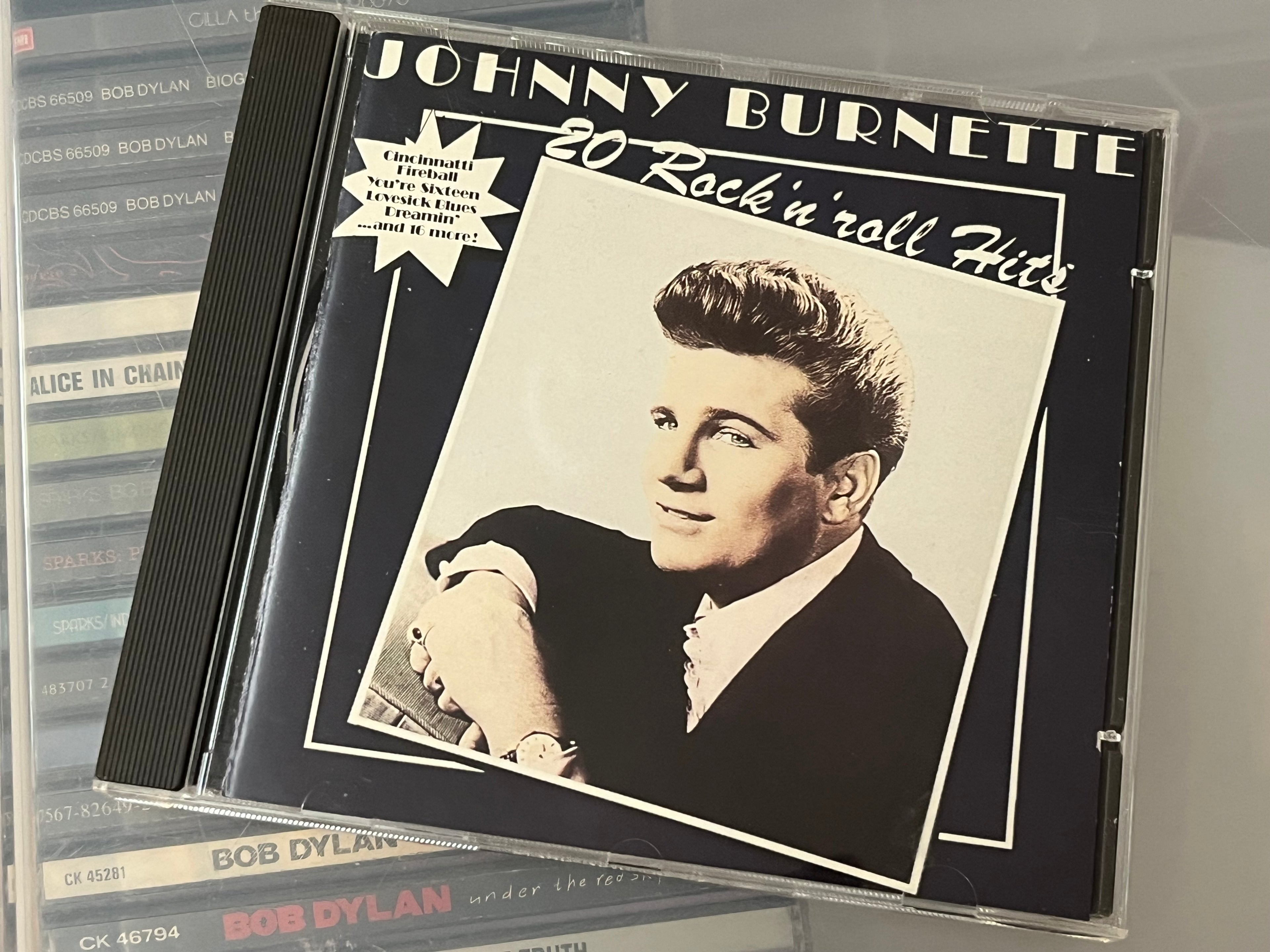 Johnny Burnette - 20 Rock'n Roll hits (NM/NM)
