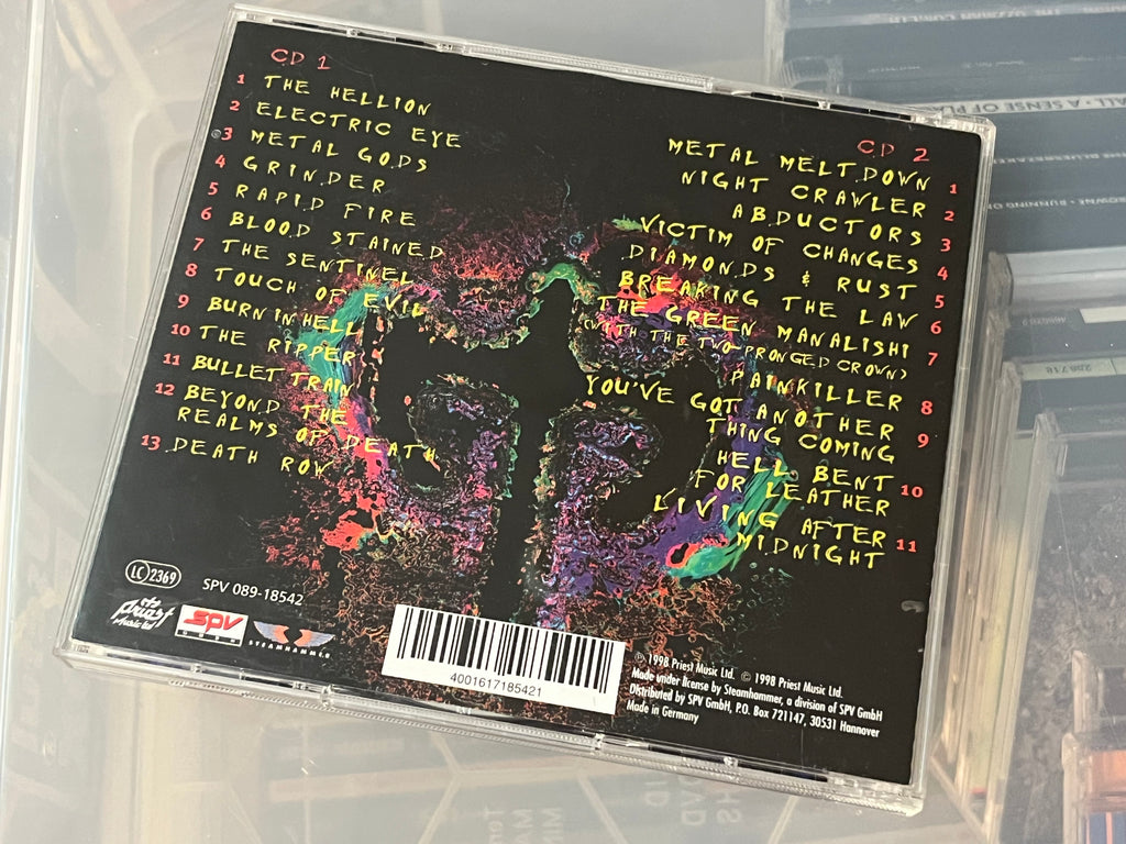 Judas Priest ‎– '98 Live Meltdown (NM/NM) 2CD EU-98
