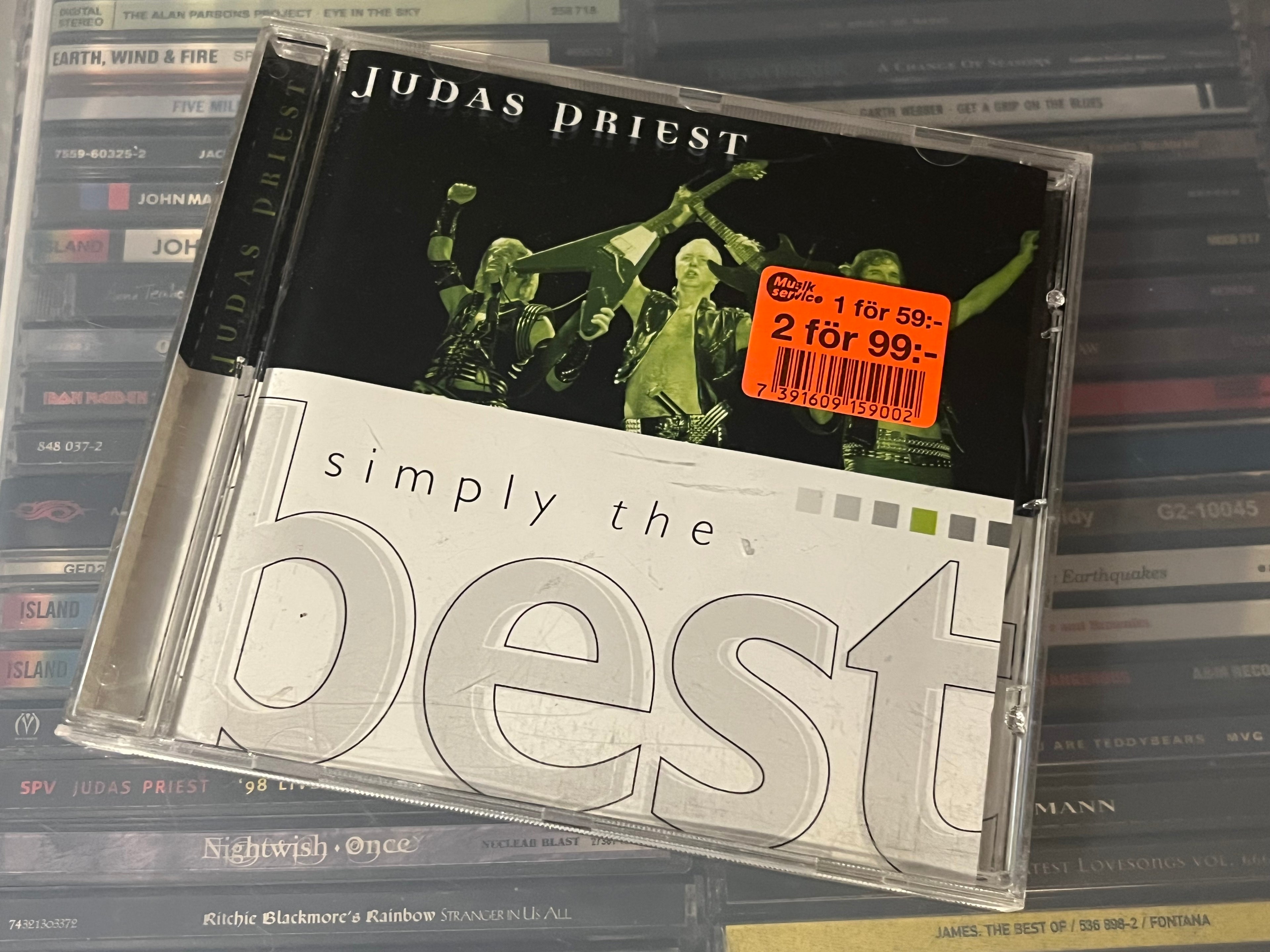 Judas Priest – Simply The Best (NM/NM)