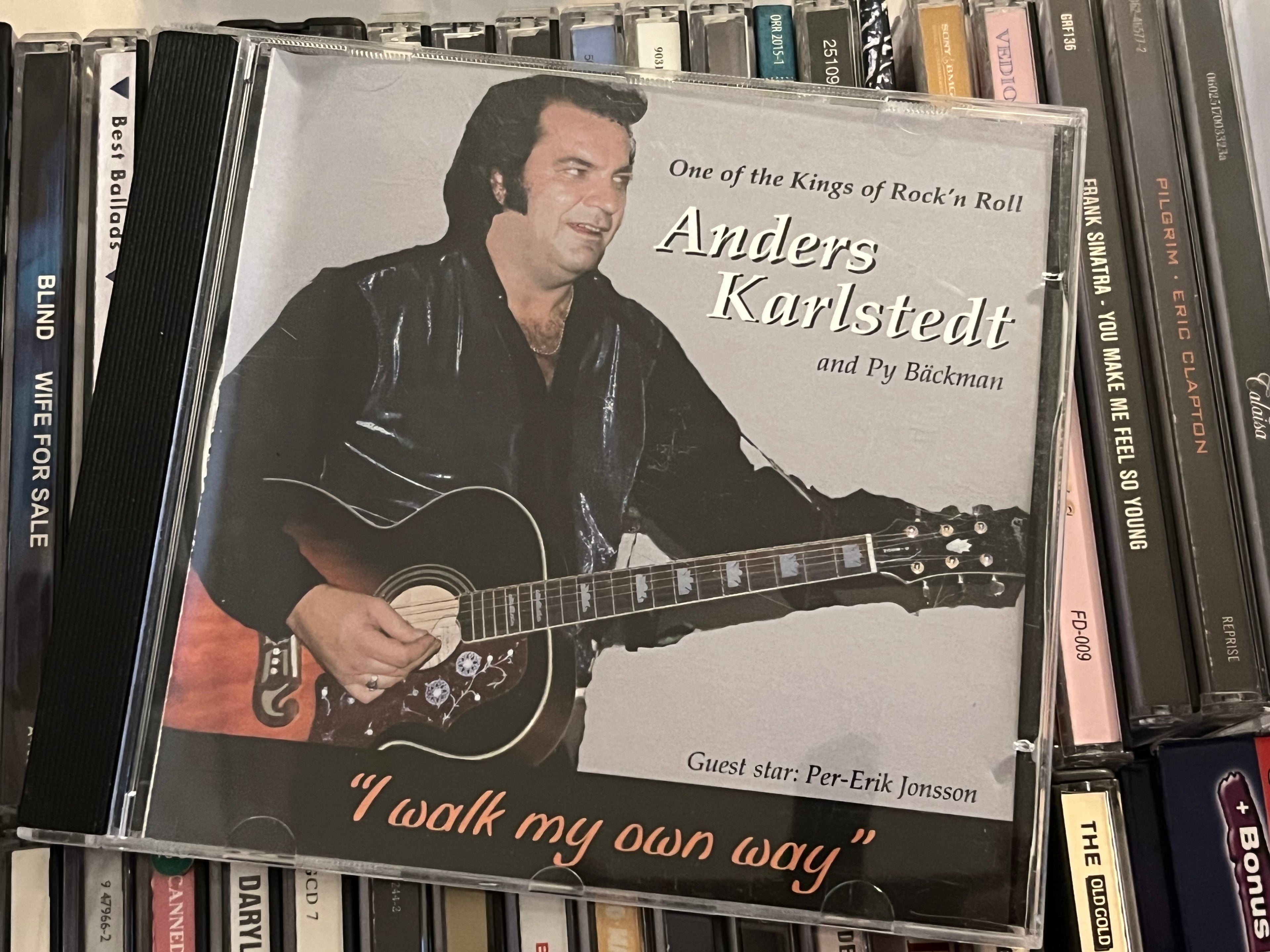 Anders Karlstedt ‎– I Walk My Own Way (NM/vg+)