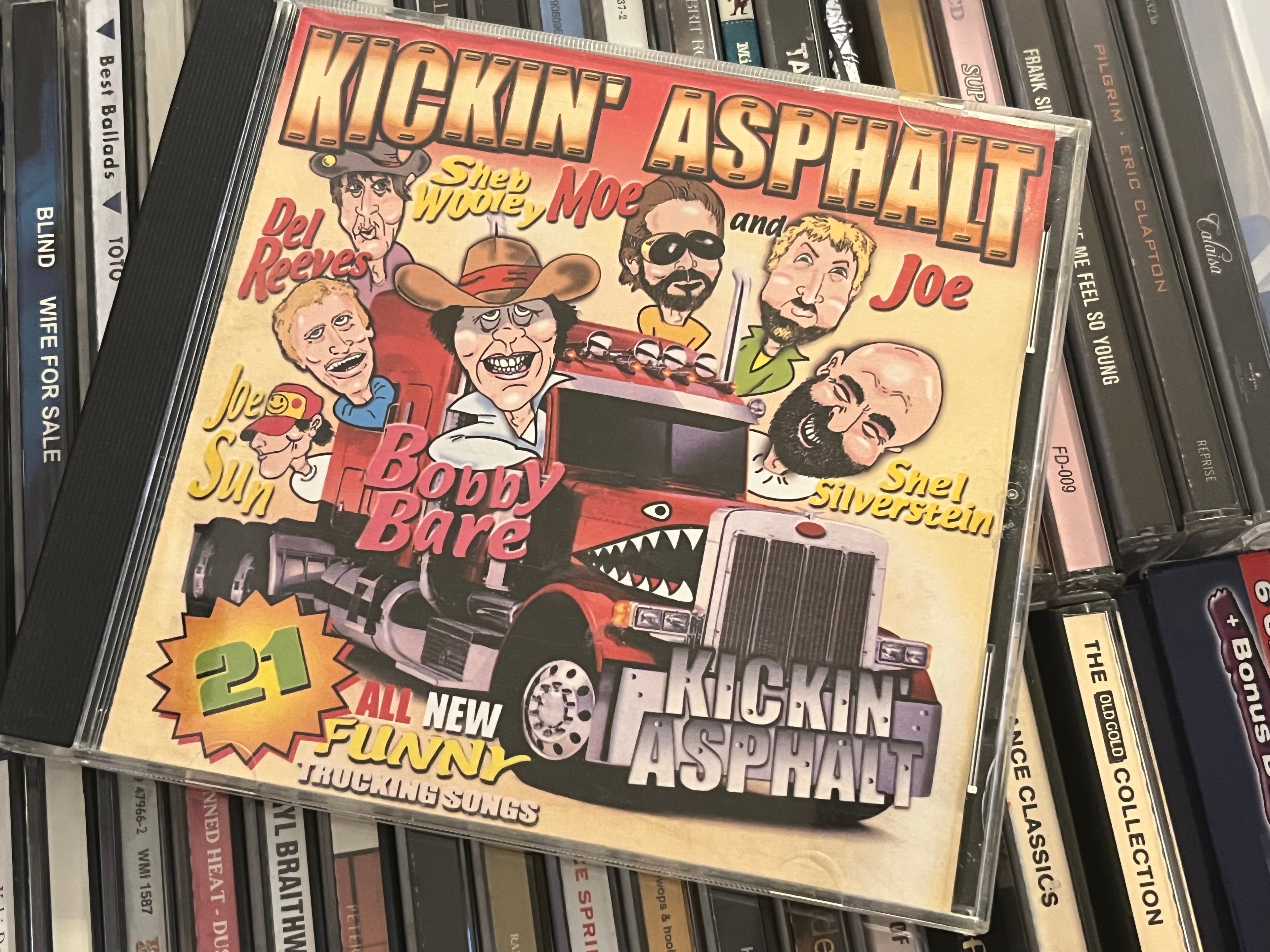 Various – Kickin' Asphalt (Trucking Songs) (NM/NM)