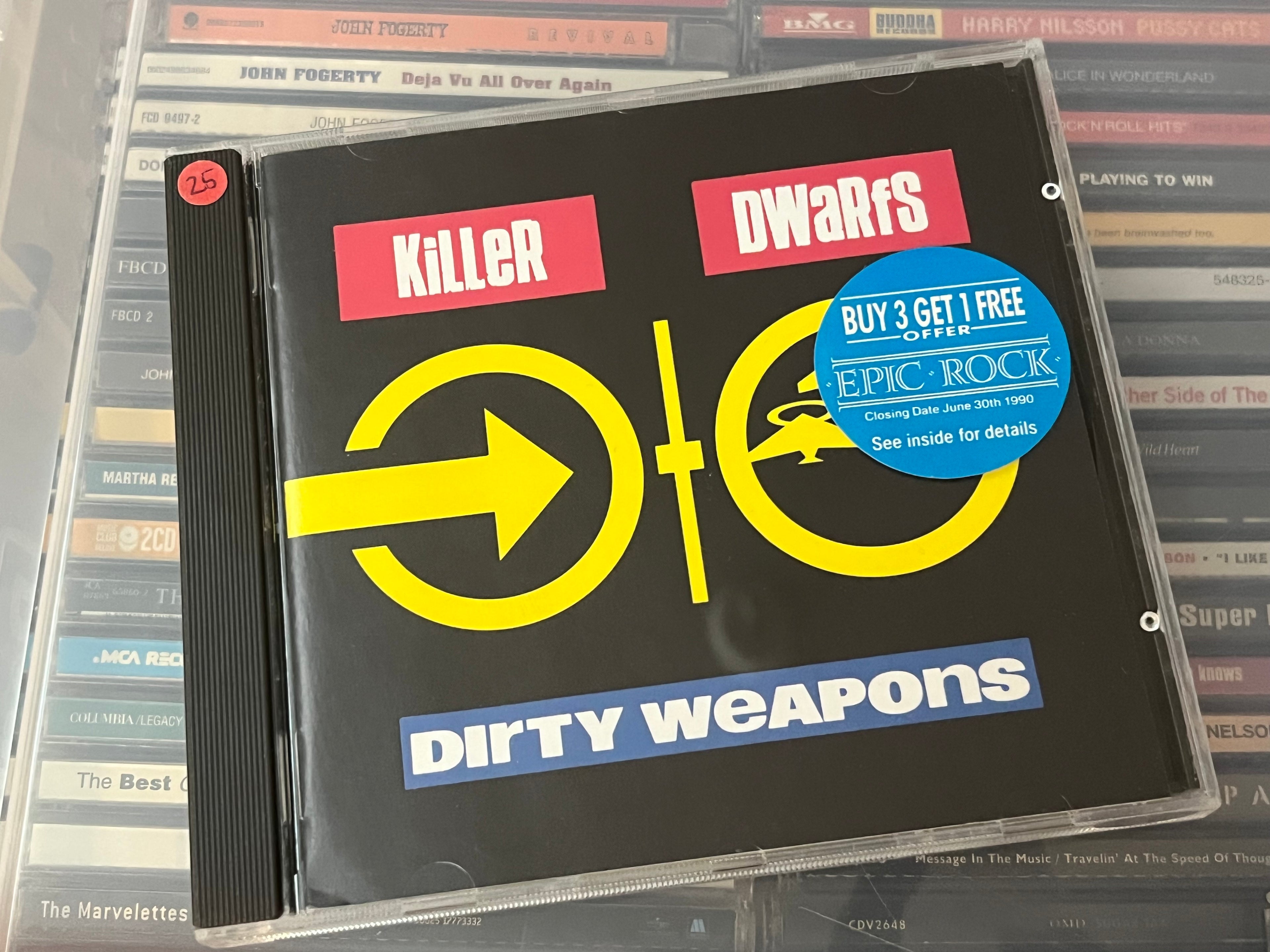 Killer Dwarfs ‎– Dirty Weapons (NM/NM)