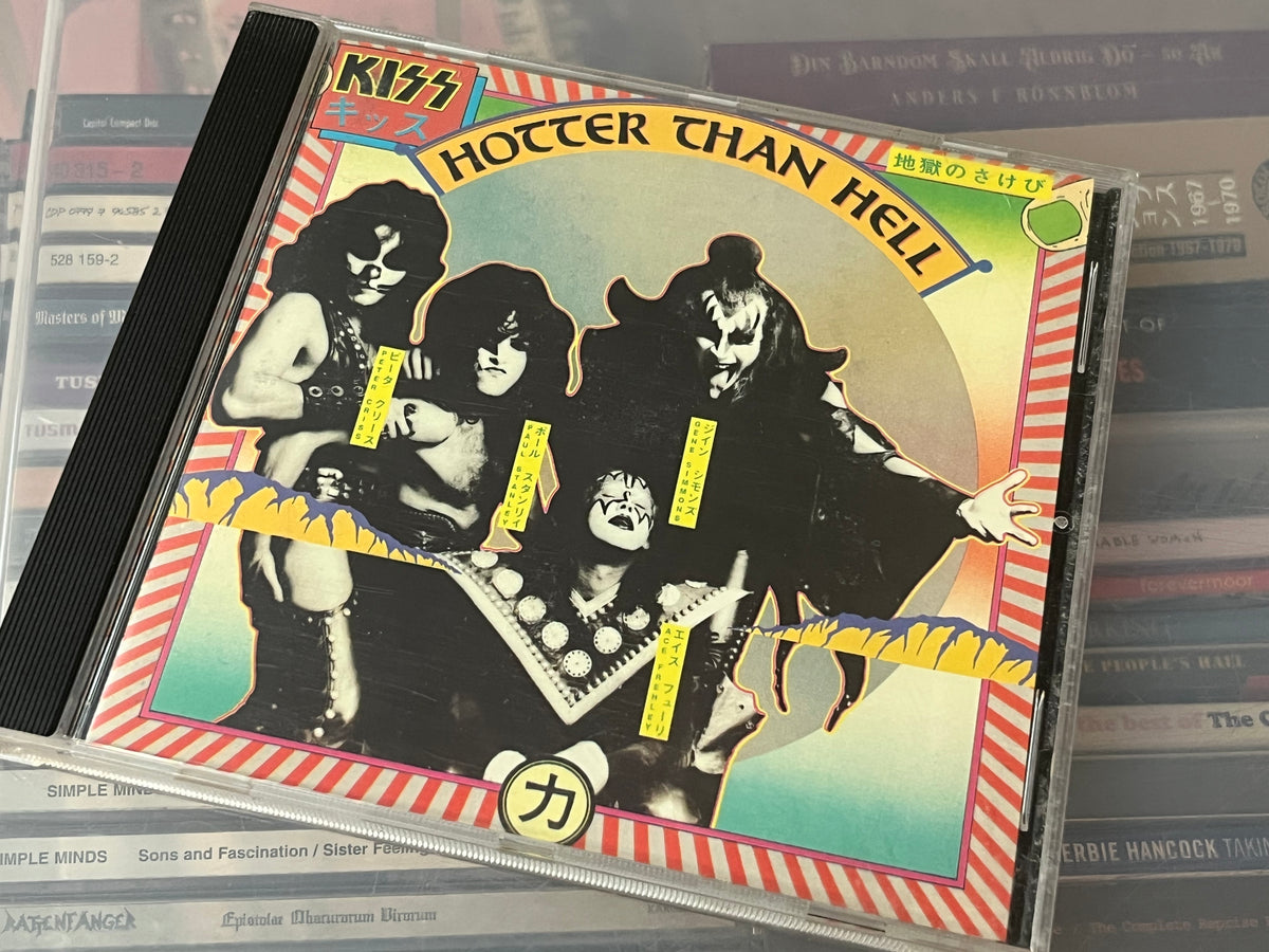 Kiss - Hotter Than Hell (vg/vg+) US-8? *matrix: 824147-2 03! AW* ***RARE***