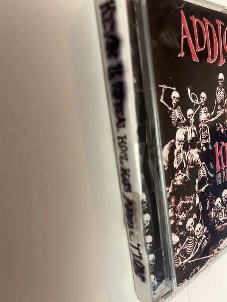 Kevin K & The Real Kool Kats ‎– Addiction (NM/vg) egentillverkad spine - se bild
