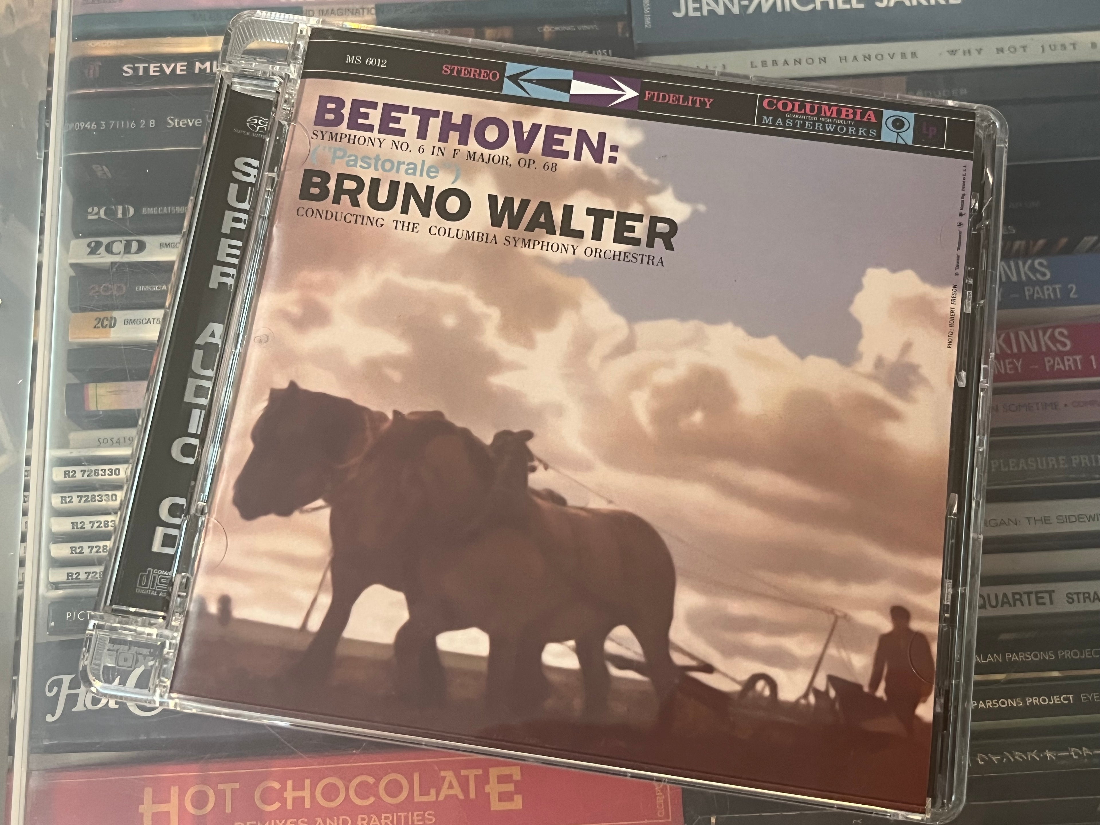Beethoven, Bruno Walter ‎– Symphony No. 6 In F Major, Op. 68 ("Pastorale") (NM/NM) US-16 Super Audio-CD Hybrid *Analogue Productions*