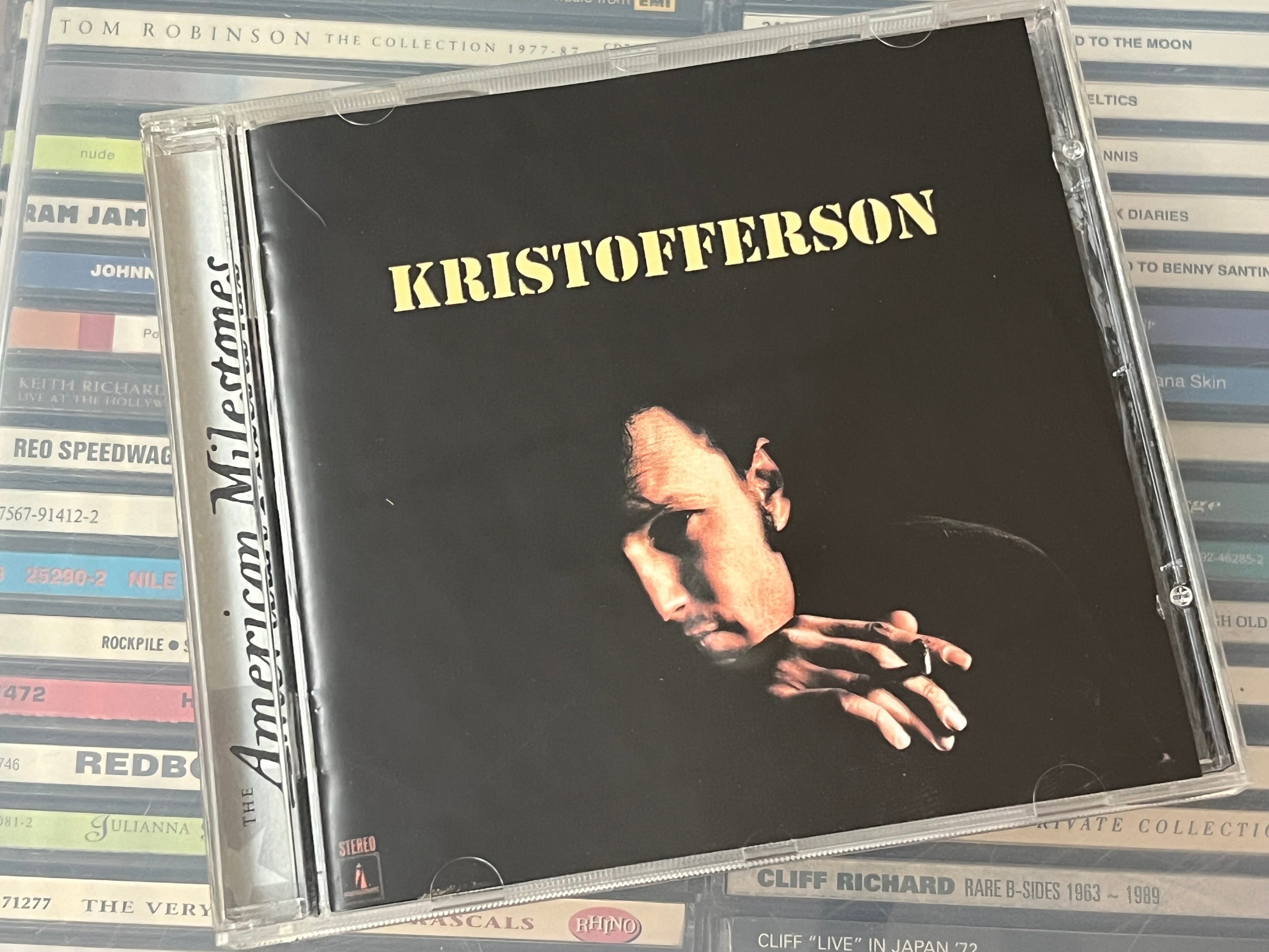 Kris Kristofferson ‎– Kristofferson (NM/NM) Remaster +4 bonusspår!