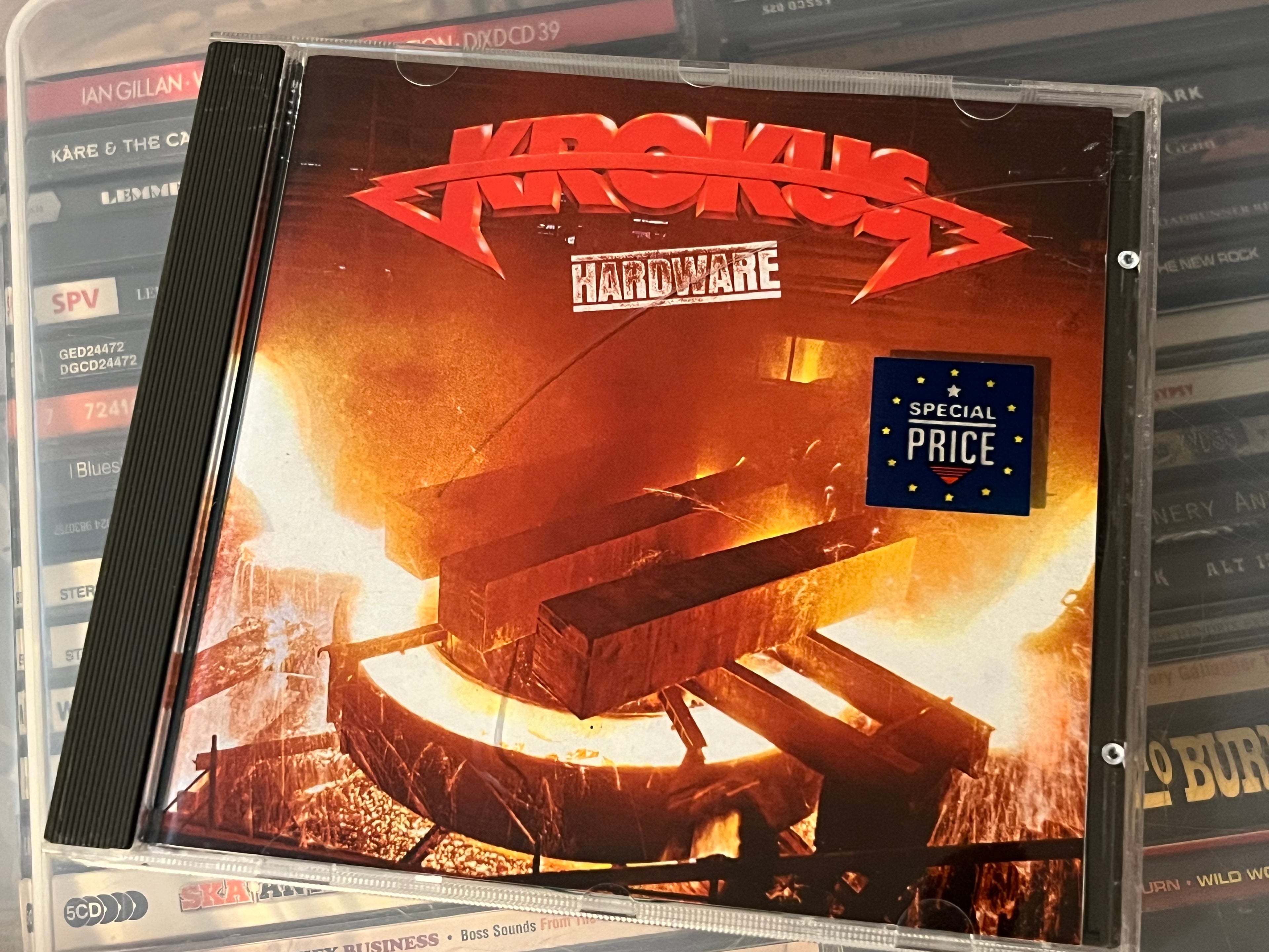 Krokus ‎– Hardware (NM/NM) First EU-92