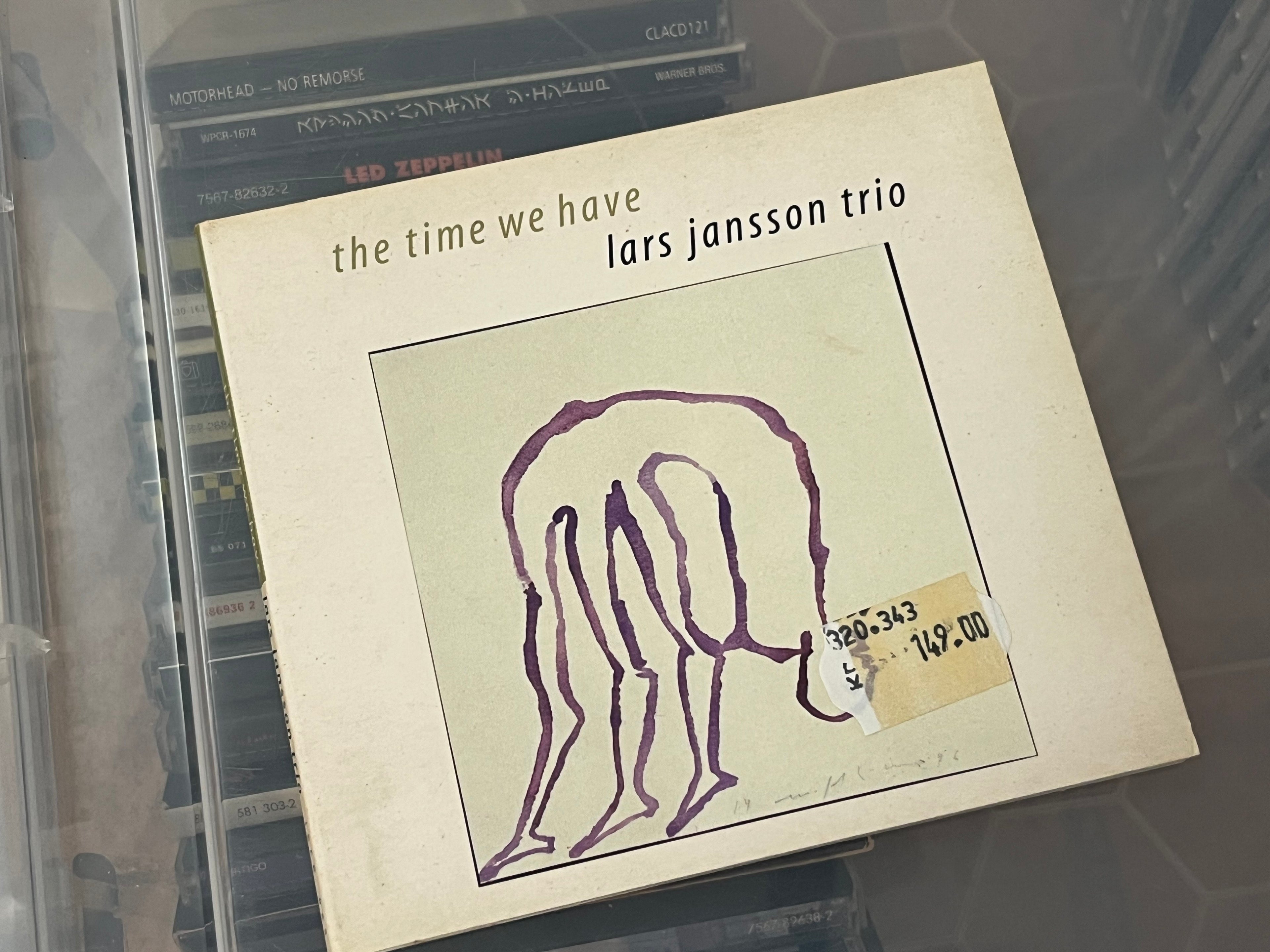 Lars Jansson Trio ‎– The Time We Have (NM/vg+) soc