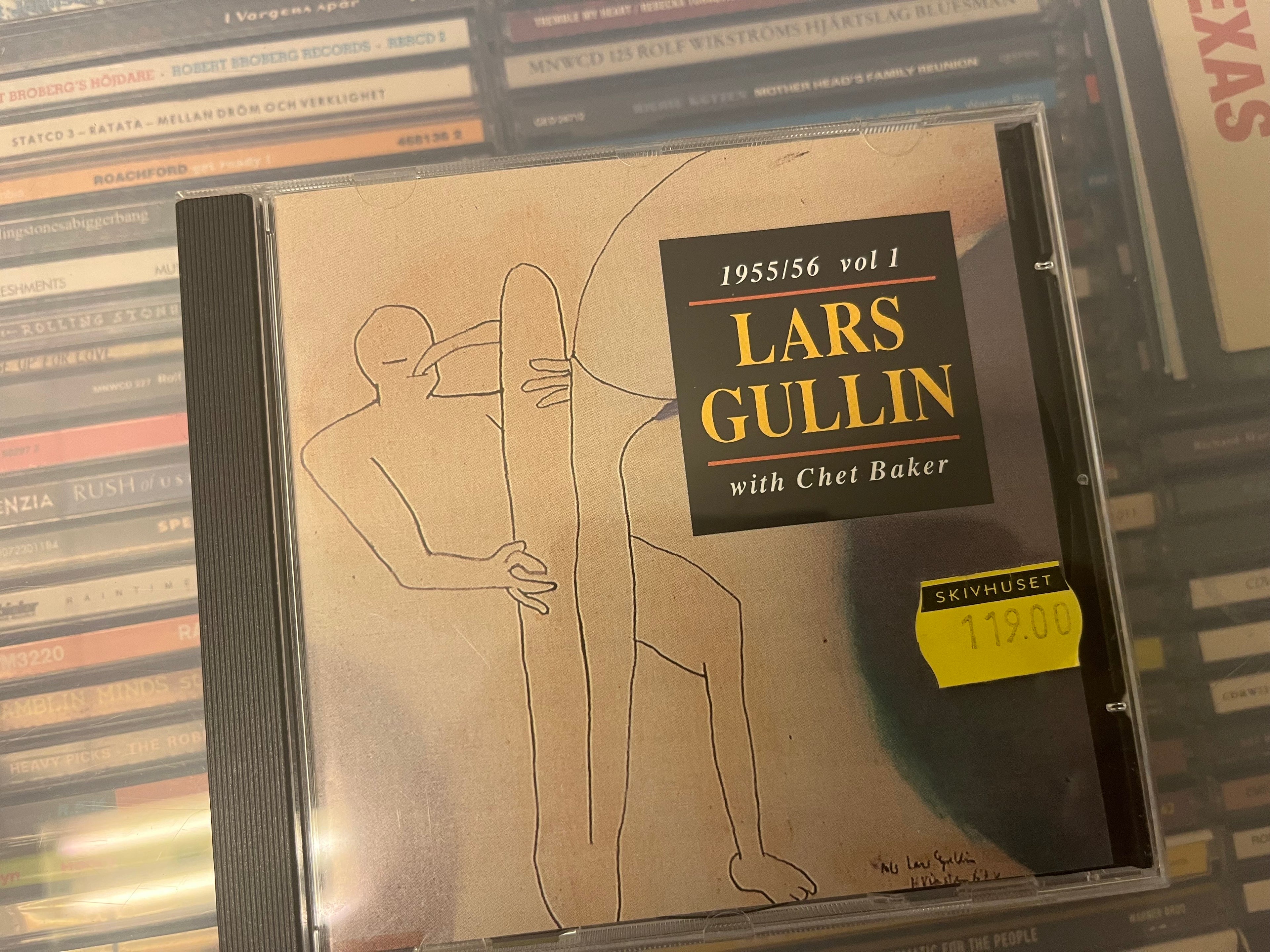 Lars Gullin With Chet Baker - 1955/56 Vol 1 (NM/NM)