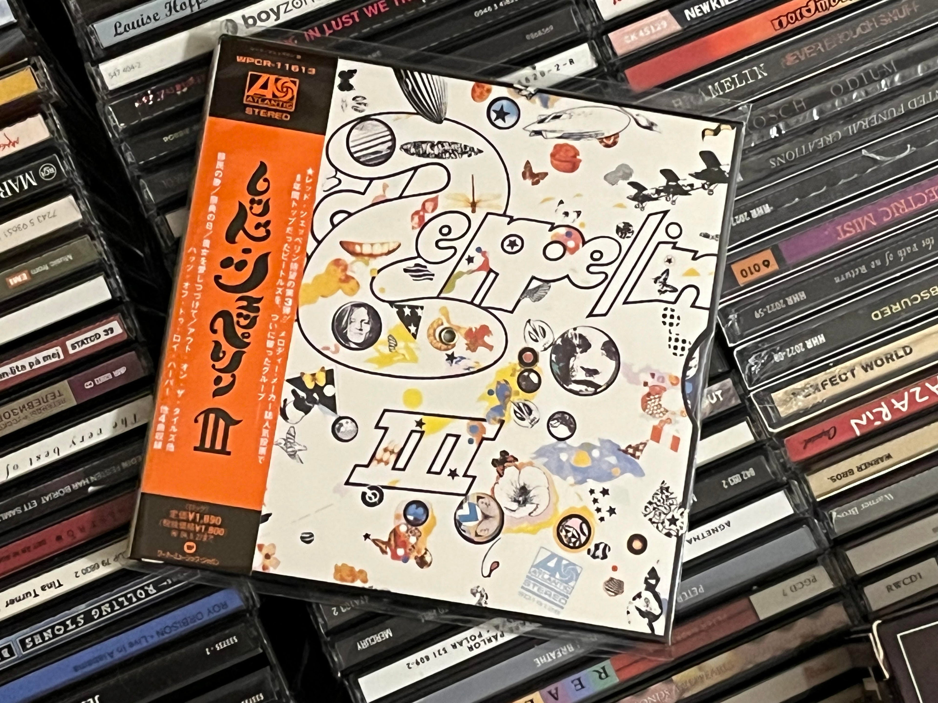 Led Zeppelin ‎– Led Zeppelin III (NM/NM) **JAPANPRESSAD - MED OBI***