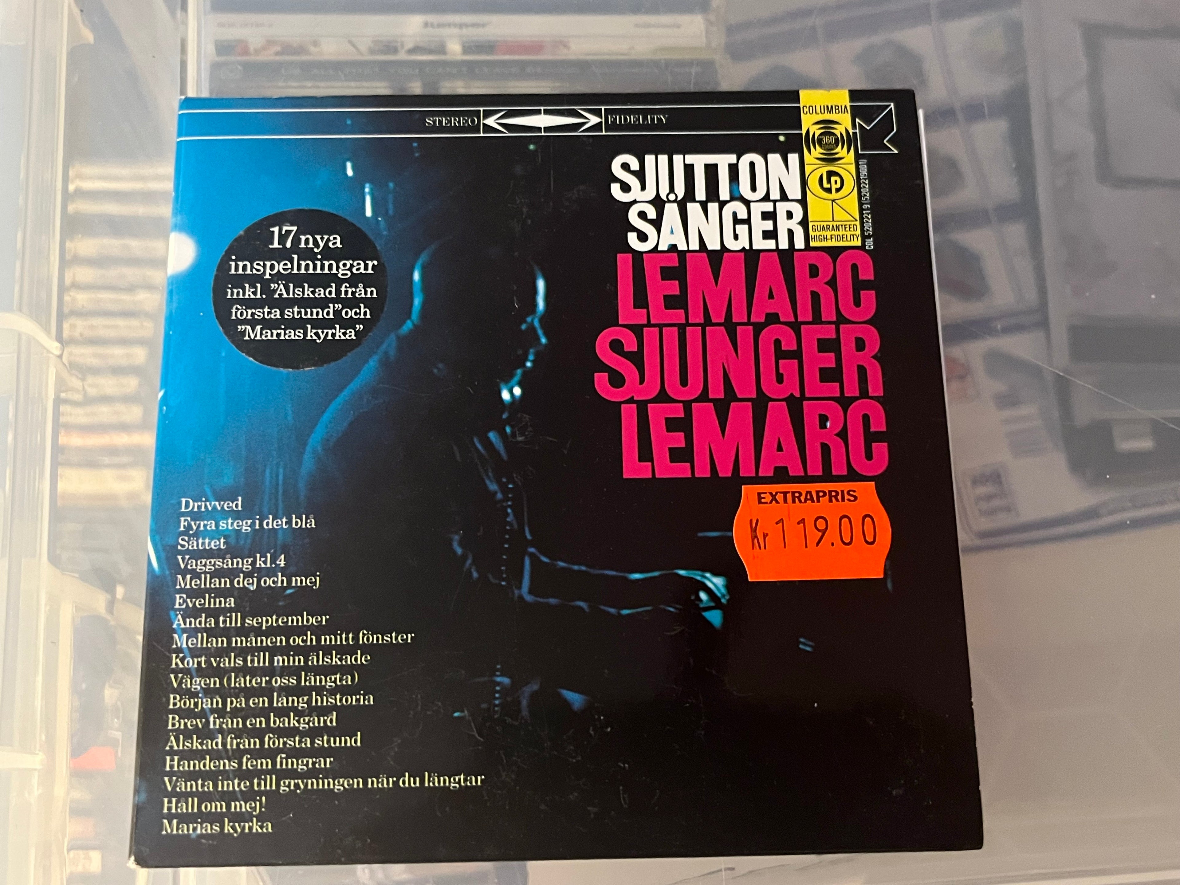 Peter LeMarc - Sjutton Sånger - LeMarc Sjunger LeMarc (vg+/vg+) soc