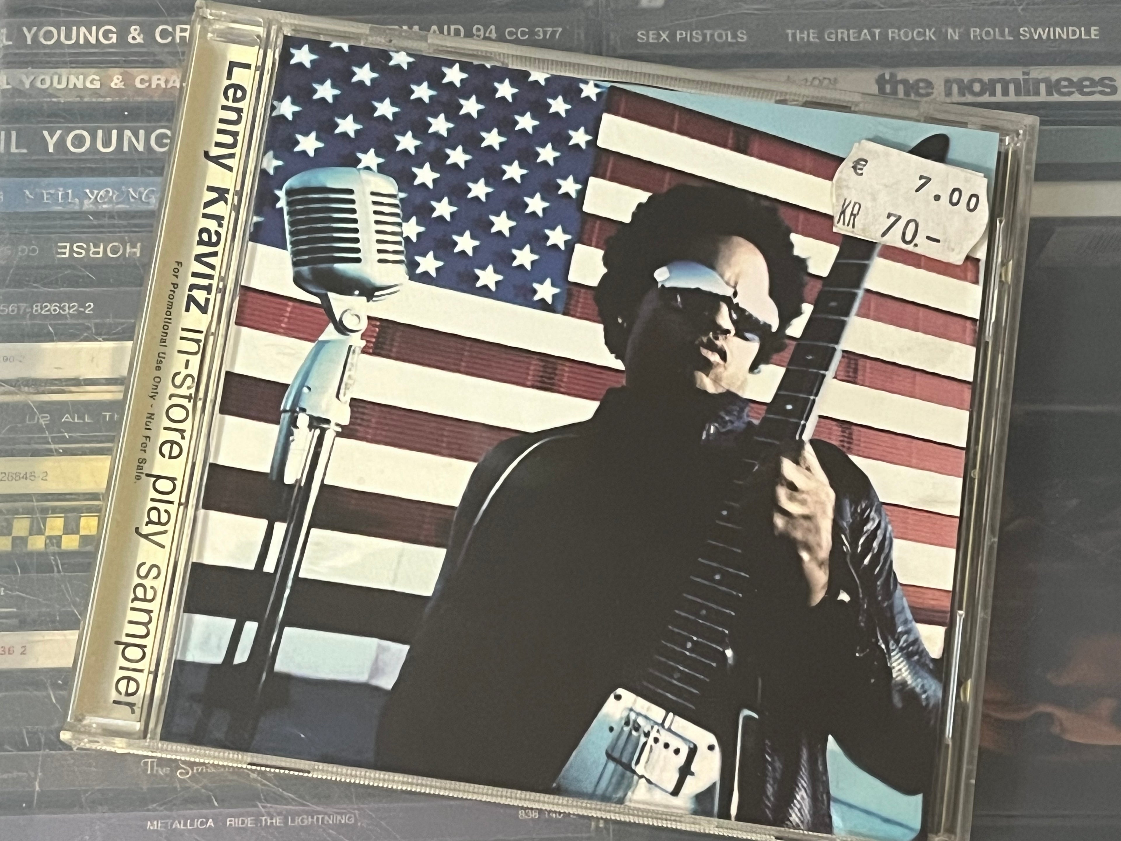 Lenny Kravitz ‎– In-Store Play Sampler (NM/NM) *PROMO*