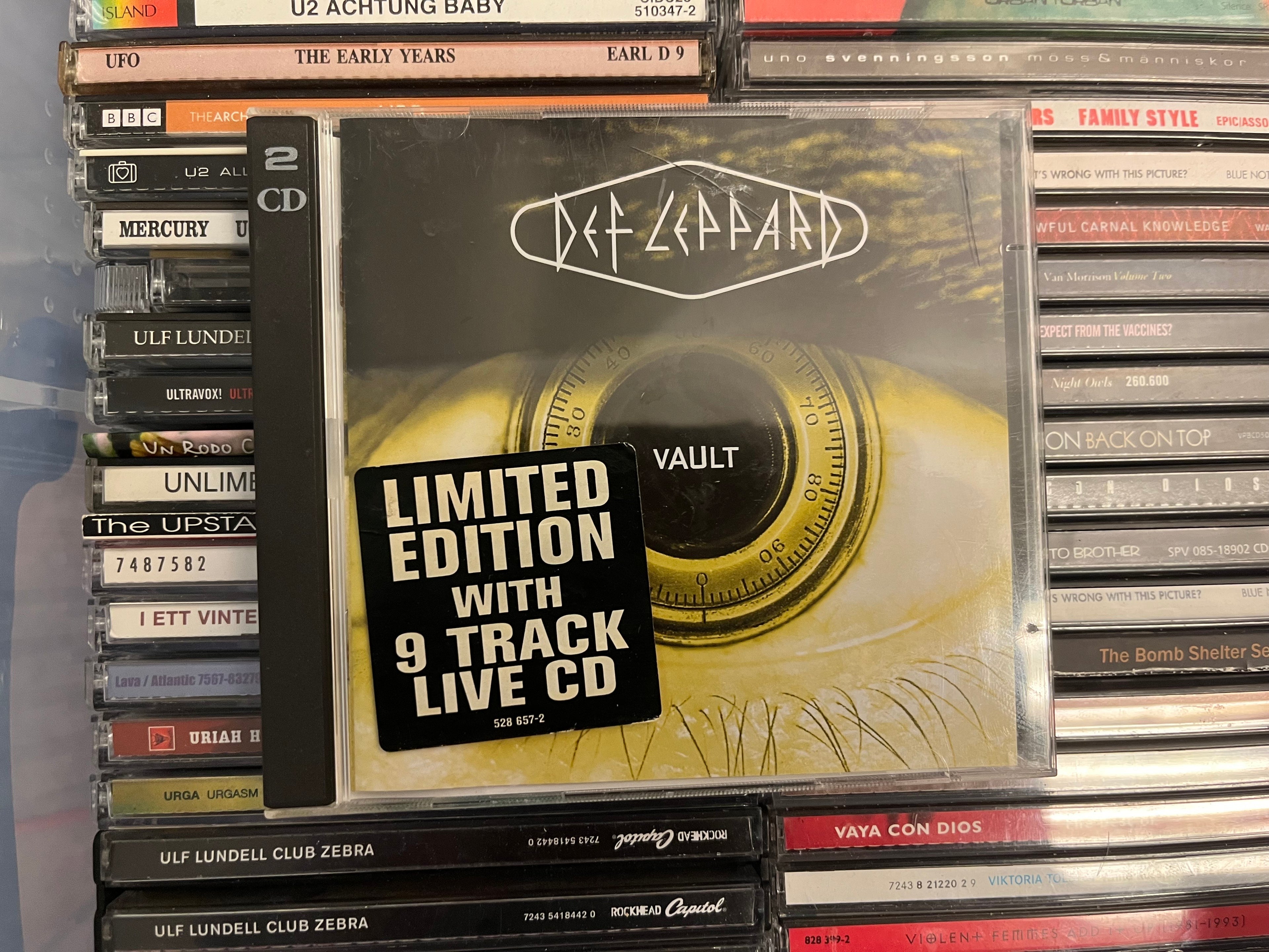 Def Leppard – Vault (Def Leppard Greatest Hits 1980-1995) (NM/NM) 2CD
