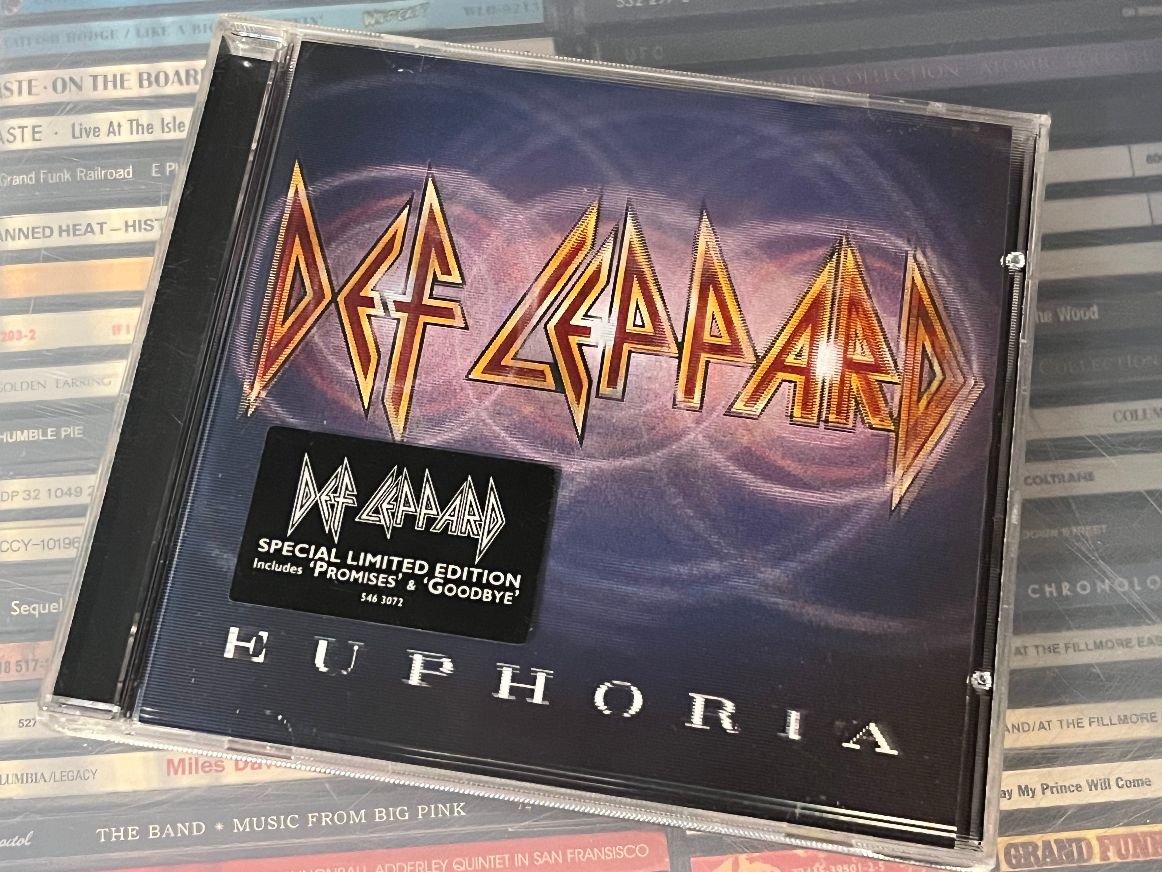 Def Leppard ‎– Euphoria (NM/NM) Lim ed - holographic cover!