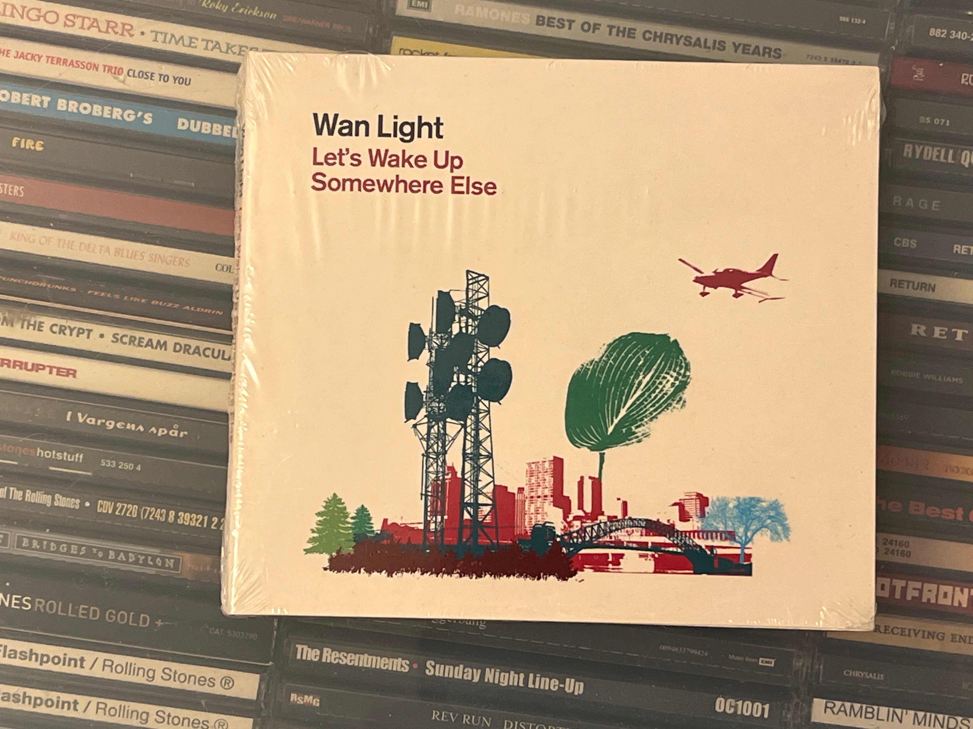 Wan Light ‎– Let's Wake Up Somewhere Else (SEALED)