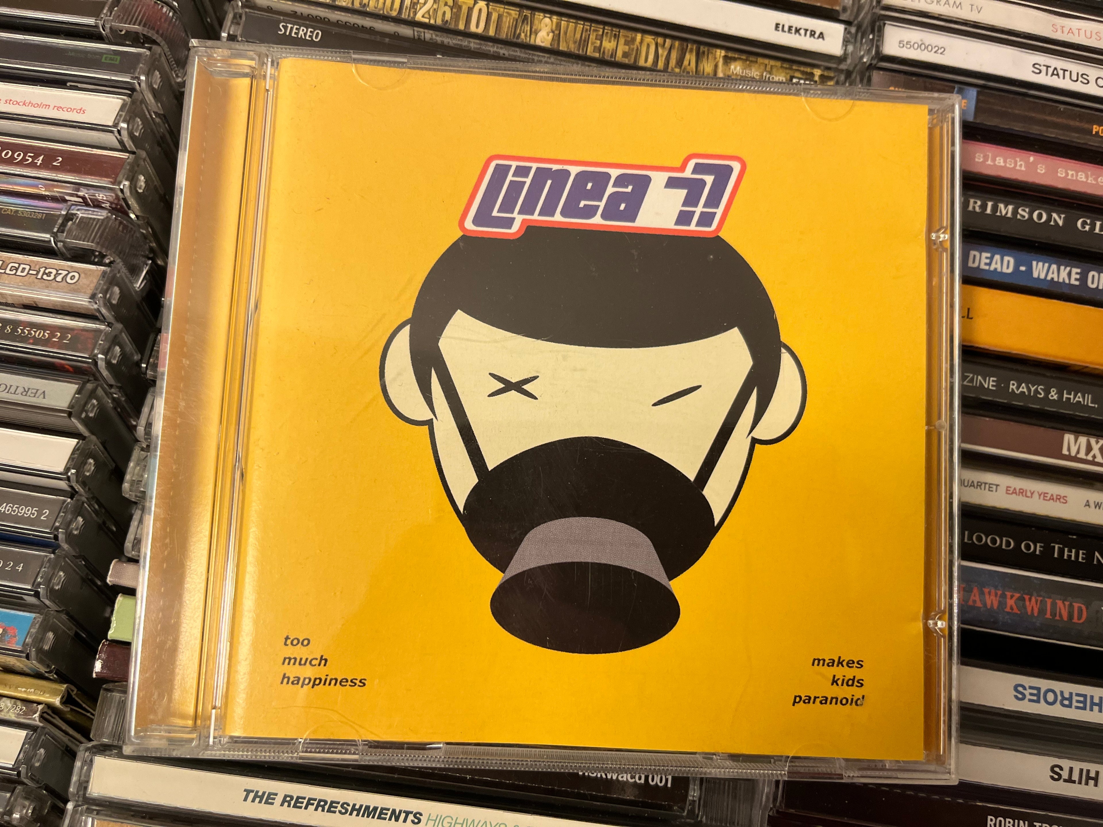 Linea 77 – Too Much Happiness Makes Kids Paranoid (NM/NM)