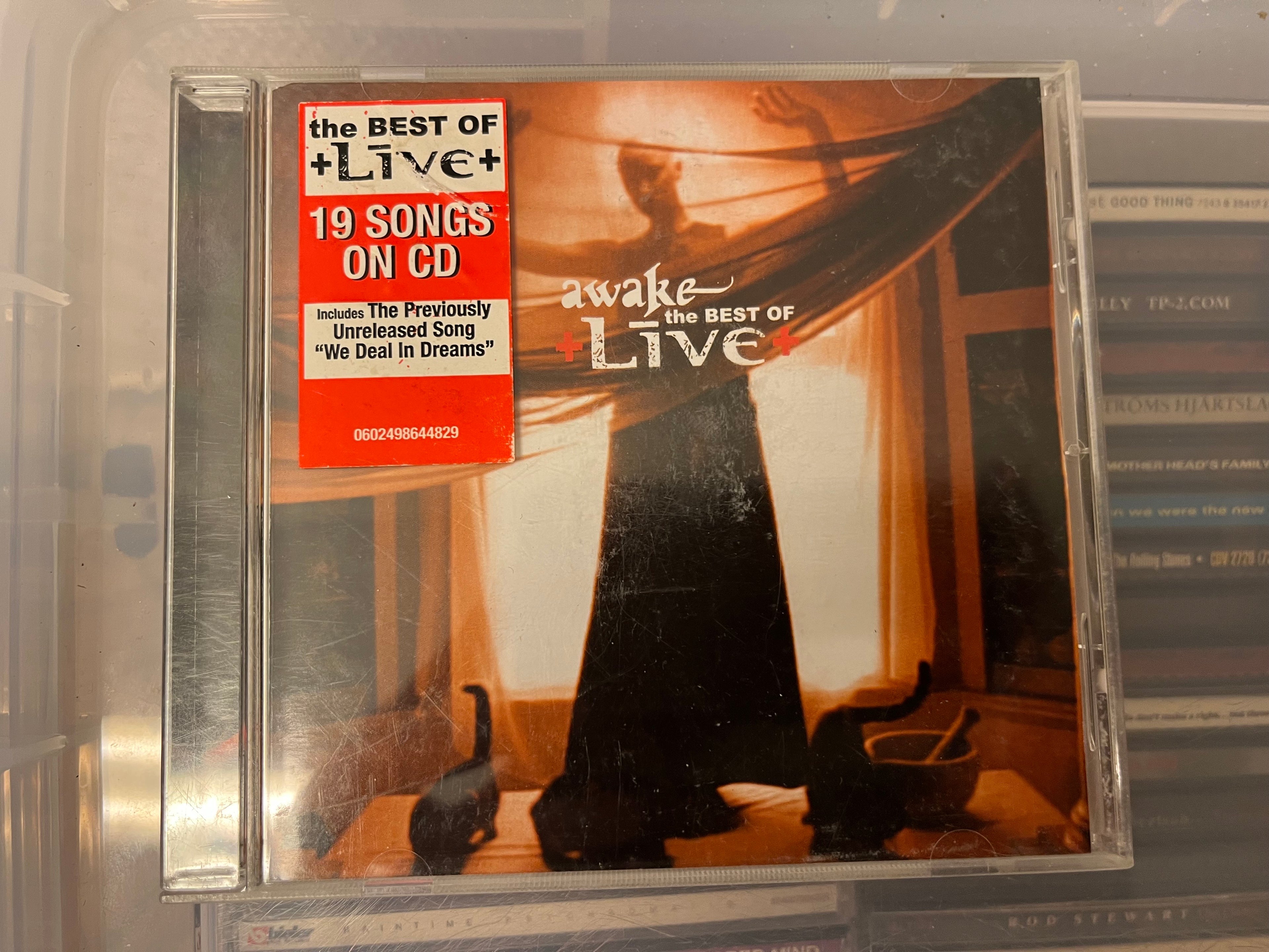 Live – Awake - The Best Of (vg+/vg+)