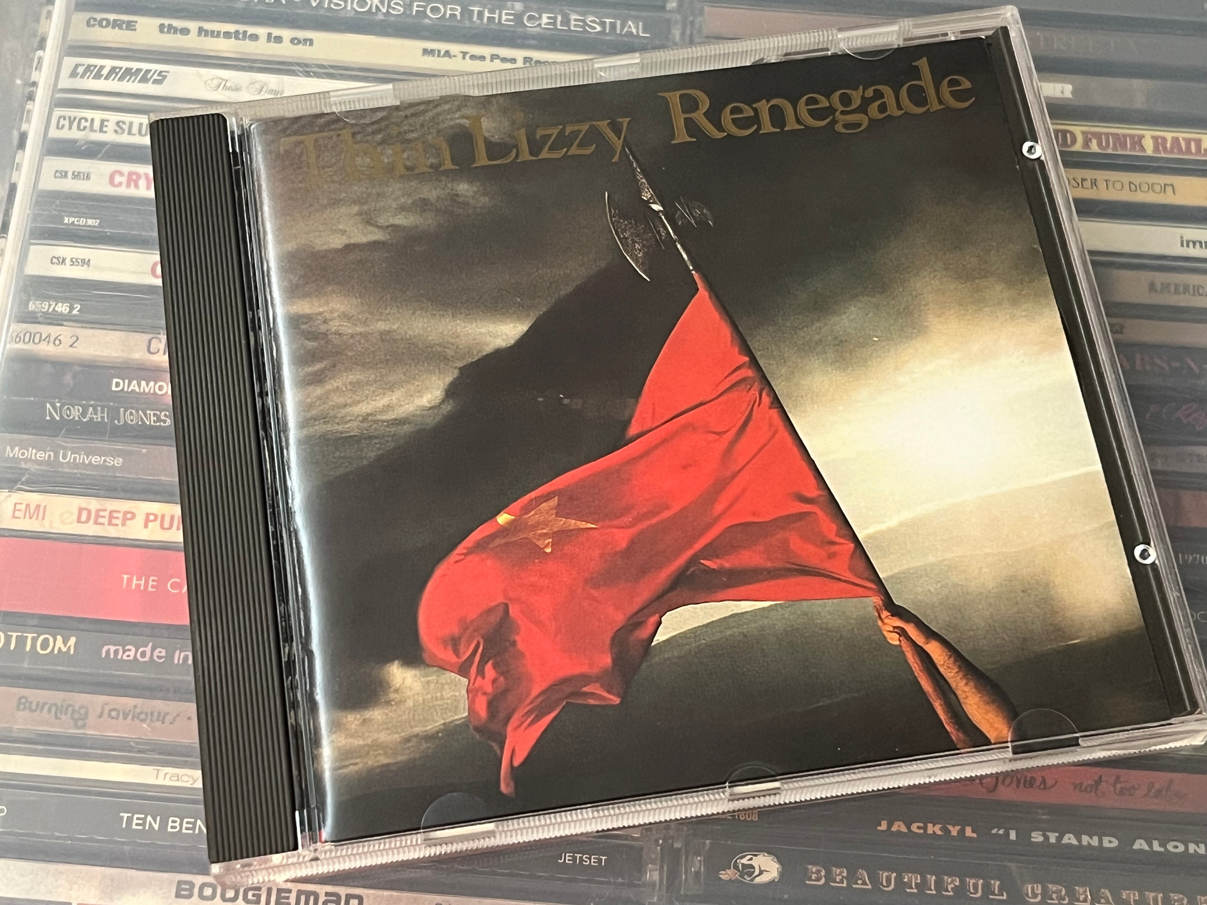 Thin Lizzy ‎– Renegade (NM/NM) EU-90 red swirl