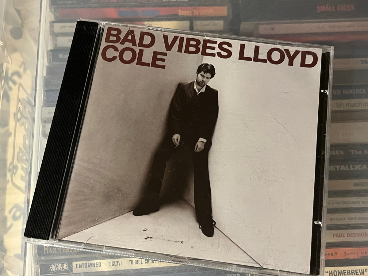 Lloyd Cole – Bad Vibes (NM/vg) bakre inlay saknas - så bara cd+booklet i jewelcase