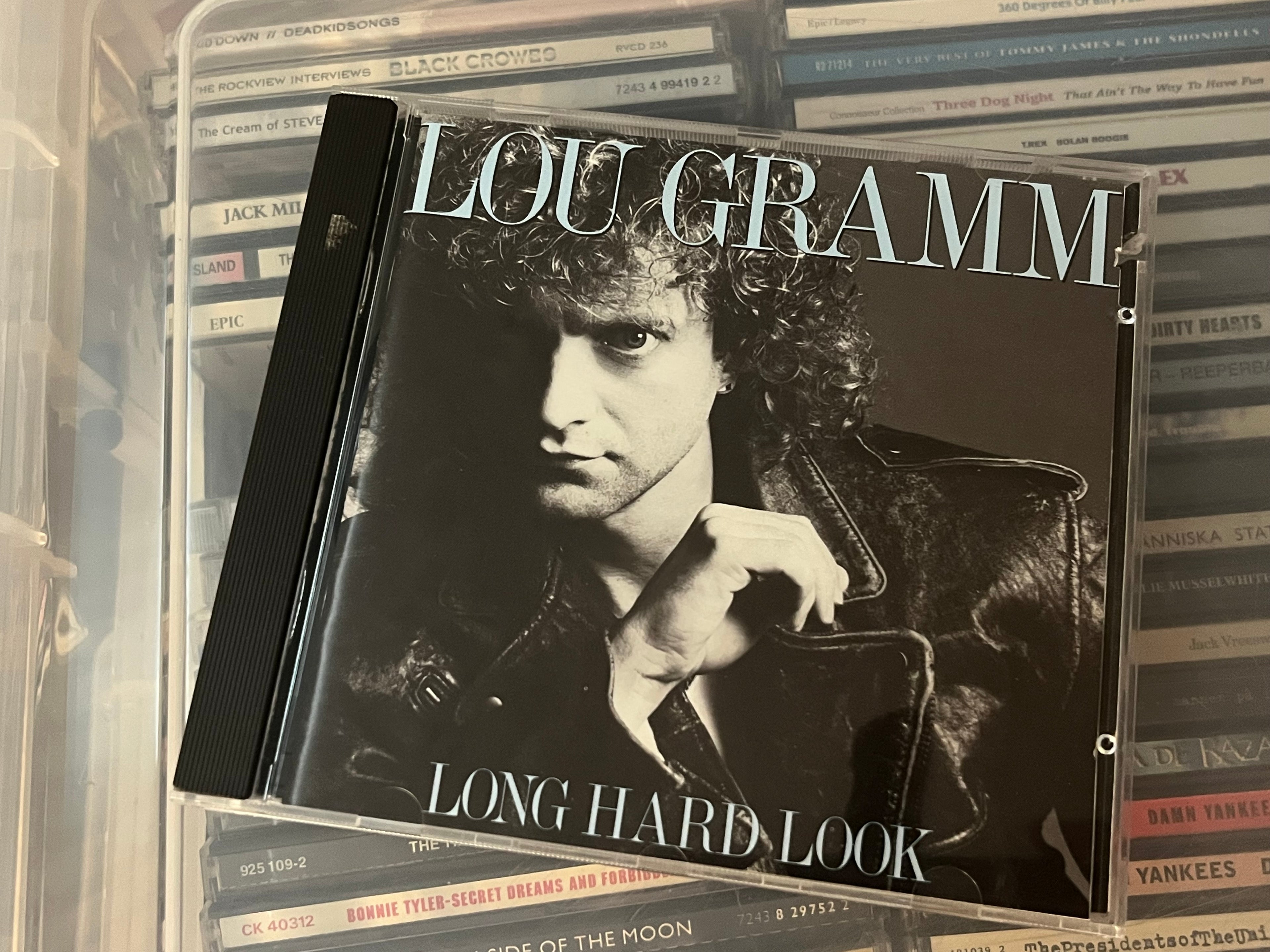 Lou Gramm – Long Hard Look (NM/vg+) US-89 cutout spine