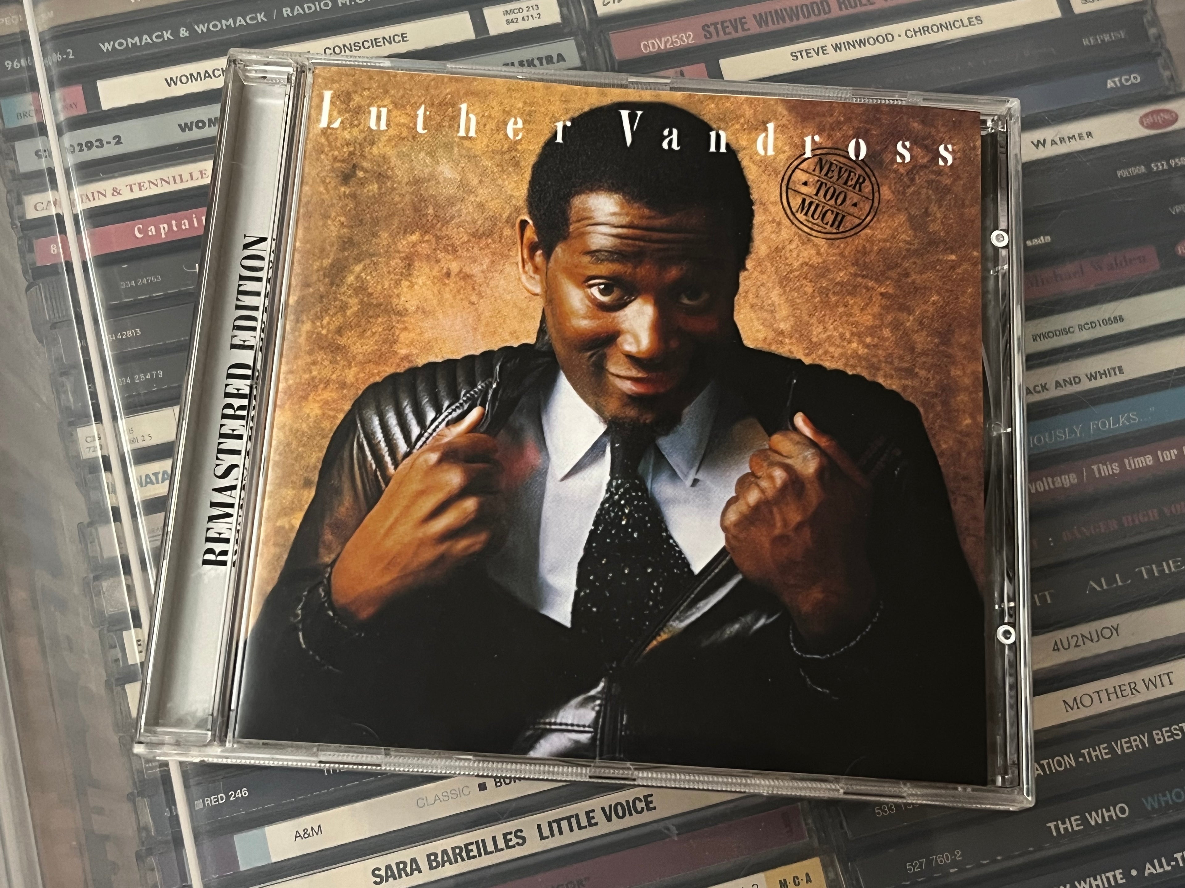Luther Vandross ‎– Never Too Much (NM/NM) Remaster