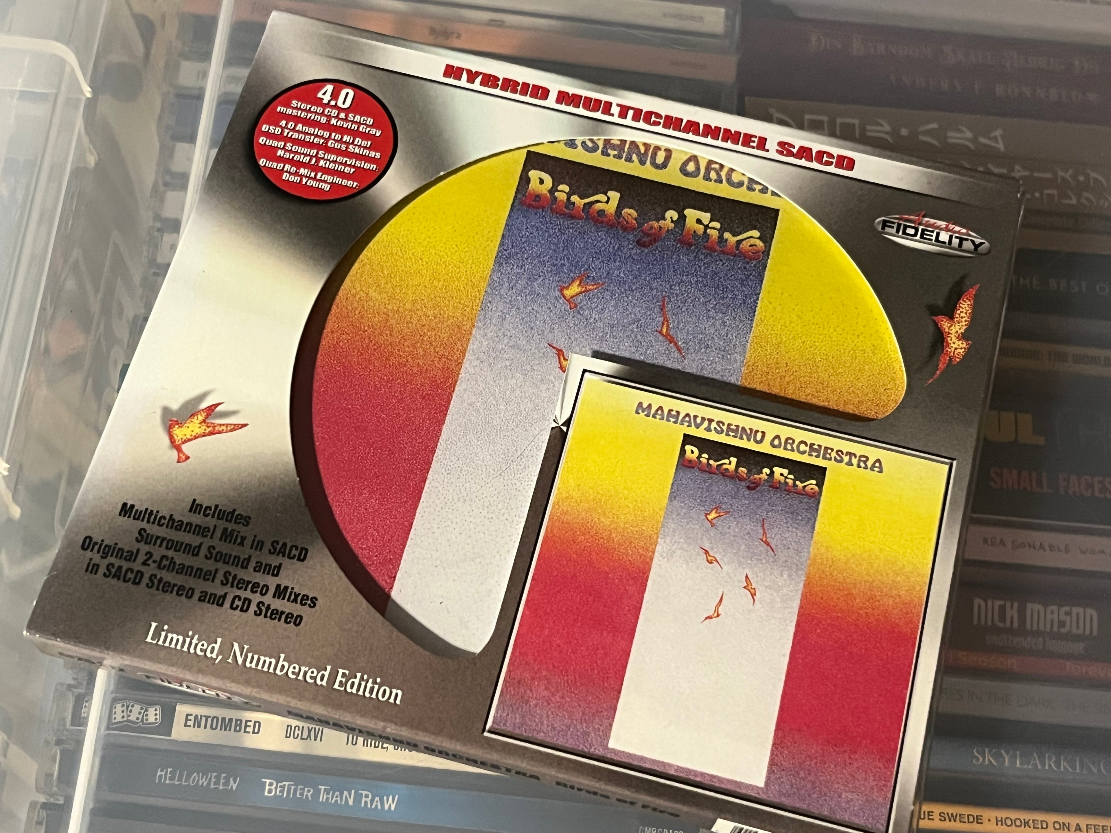 Mahavishnu Orchestra – Birds Of Fire (NM/NM) US-15 Super Audio-CD Hybrid Quadraphonic Limited Ed. Numbered