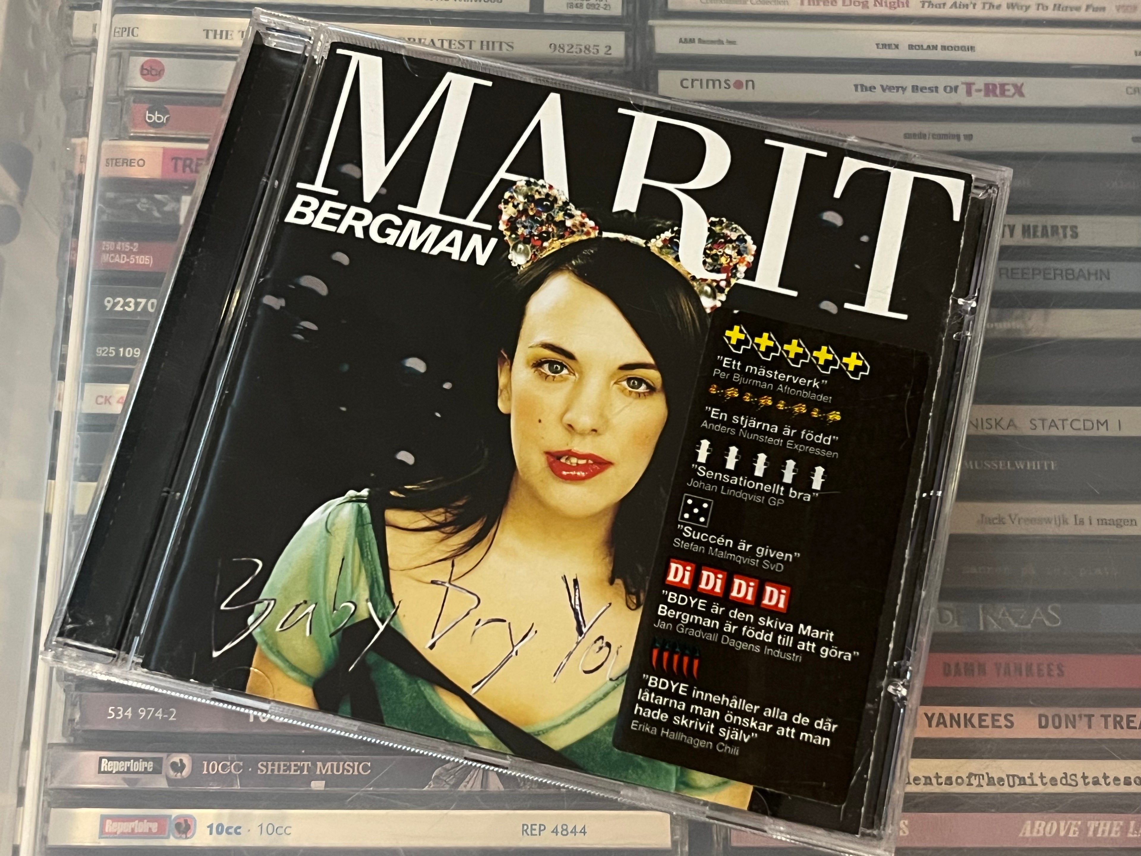 Marit Bergman – Baby Dry Your Eye (vg+/vg+)
