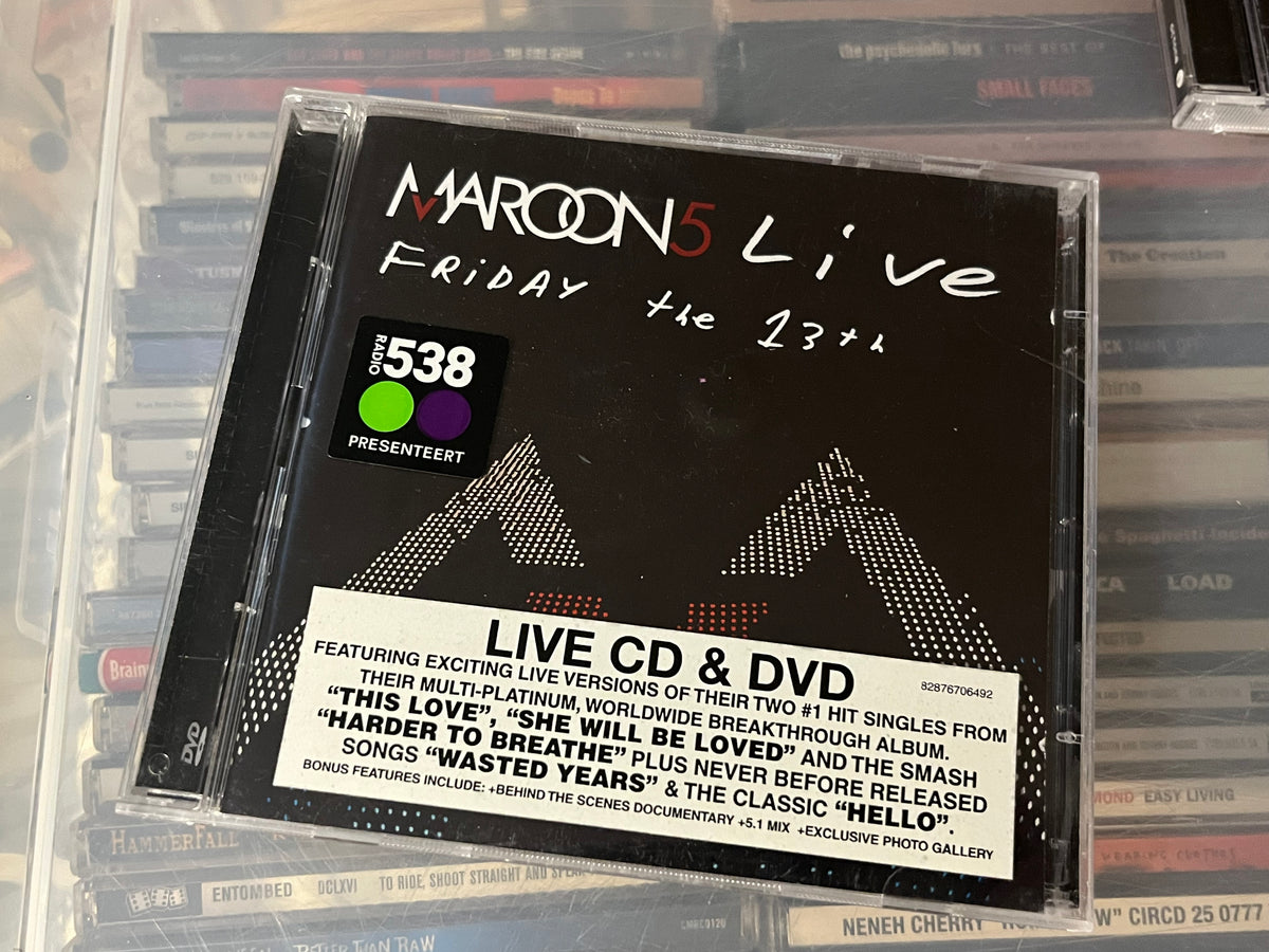 Maroon 5 – Live - Friday The 13th (NM/NM) CD+DVD