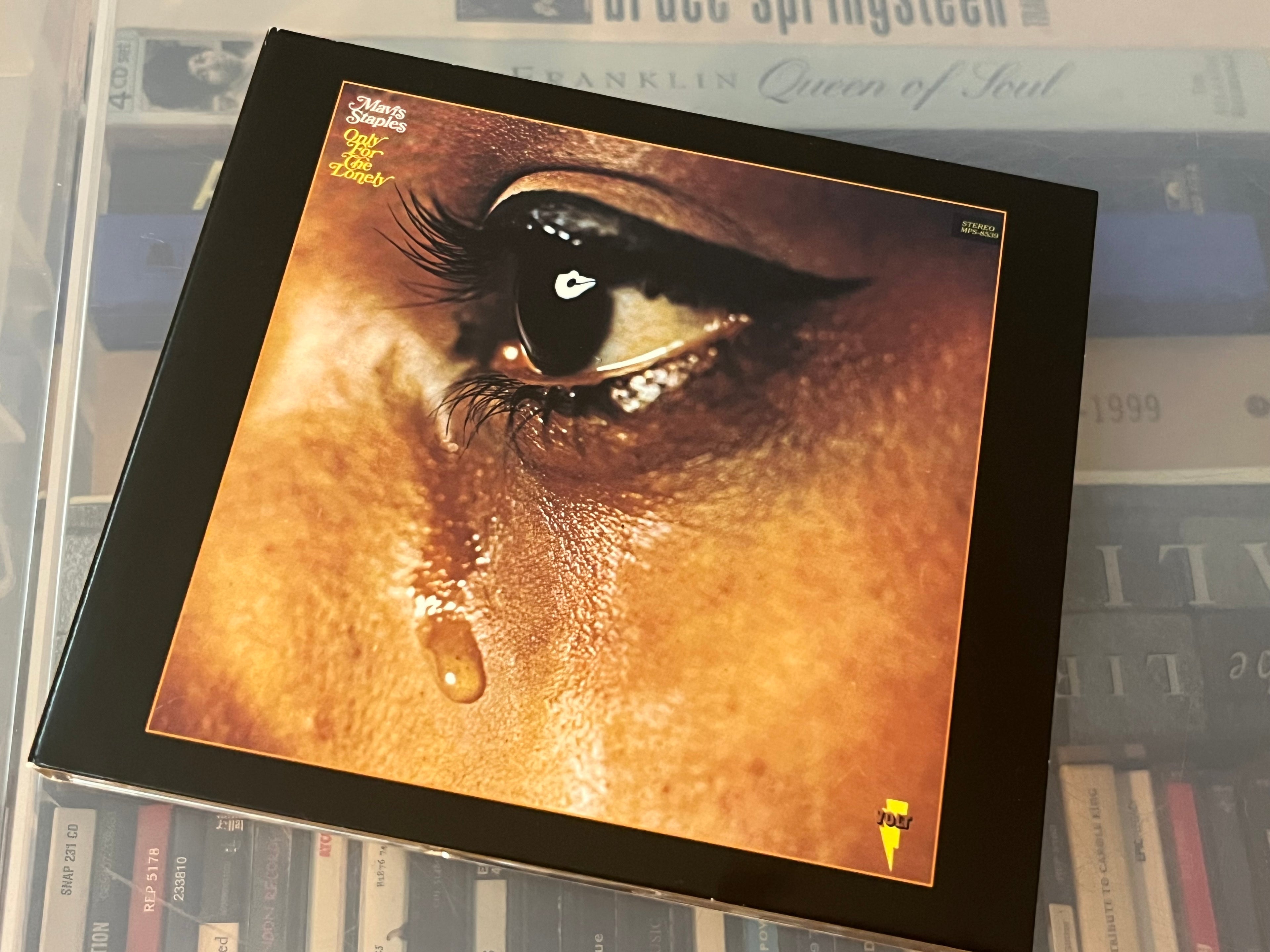 Mavis Staples ‎– Only For The Lonely (NM/NM) GER-01 enda cd-versionen