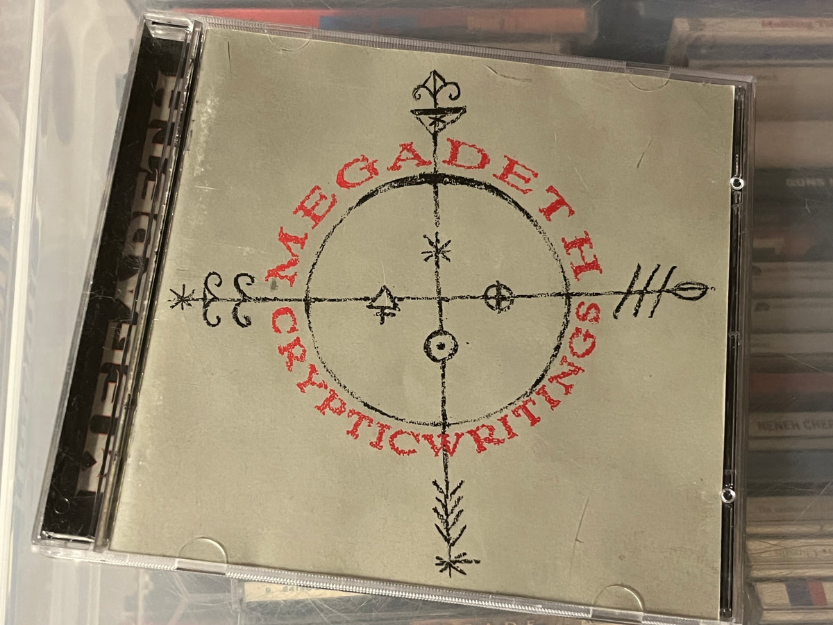 Megadeth ‎– Cryptic Writings (NM/NM) EU-97 HDCD