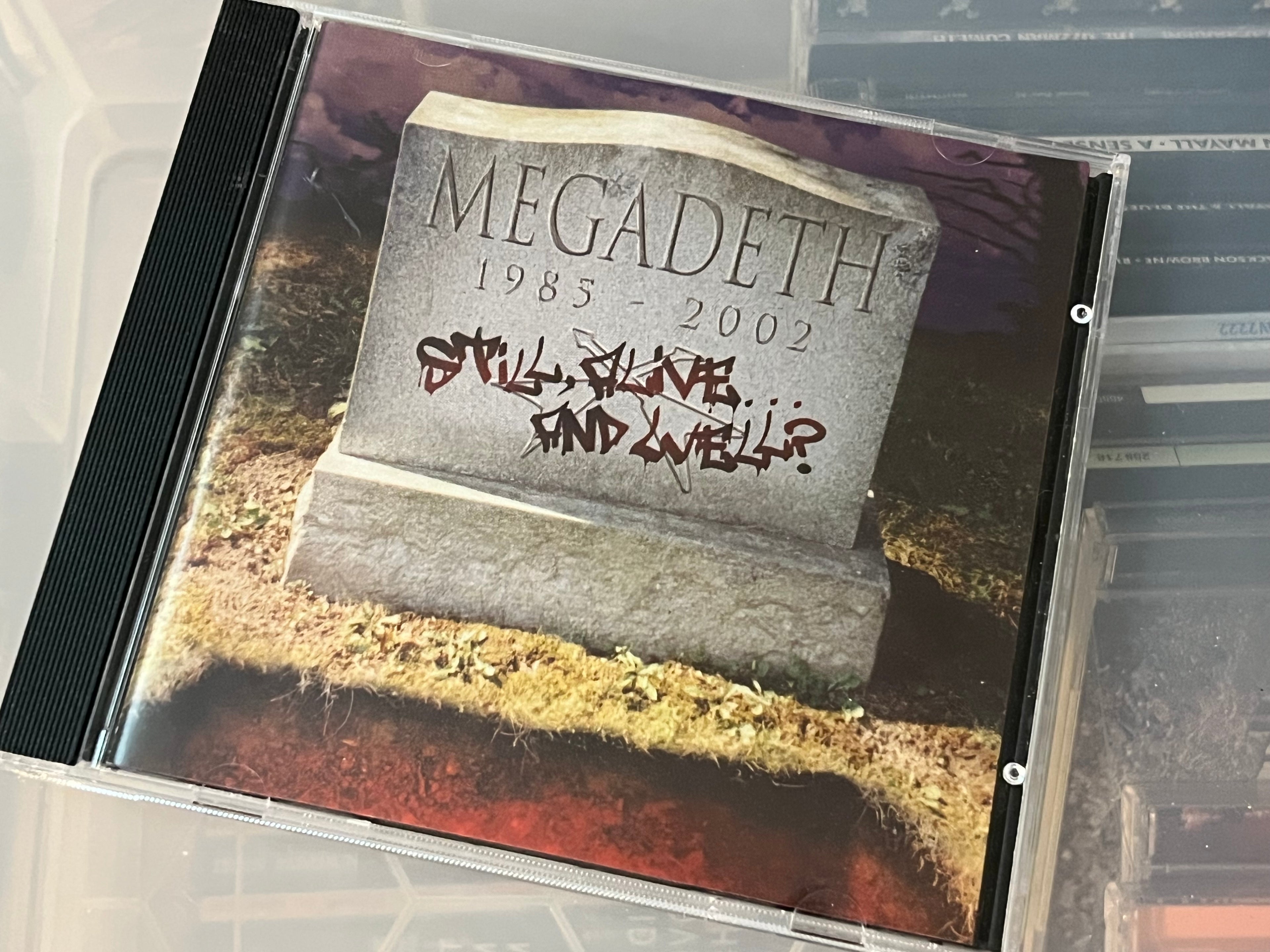 Megadeth ‎– Still, Alive... And Well? (NM/NM) First UK-02