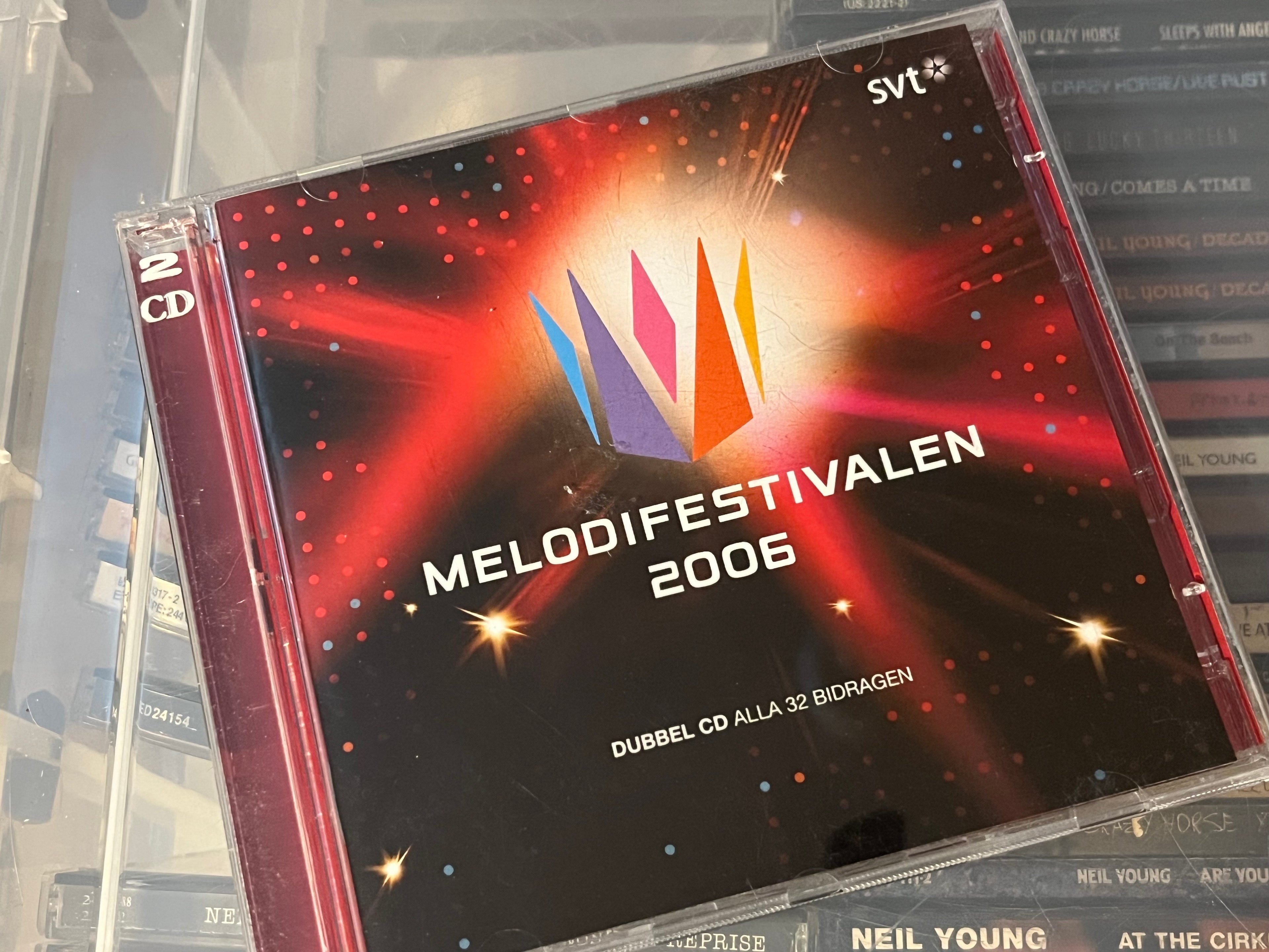 Various – Melodifestivalen 2006 (vg+/vg+) 2CD