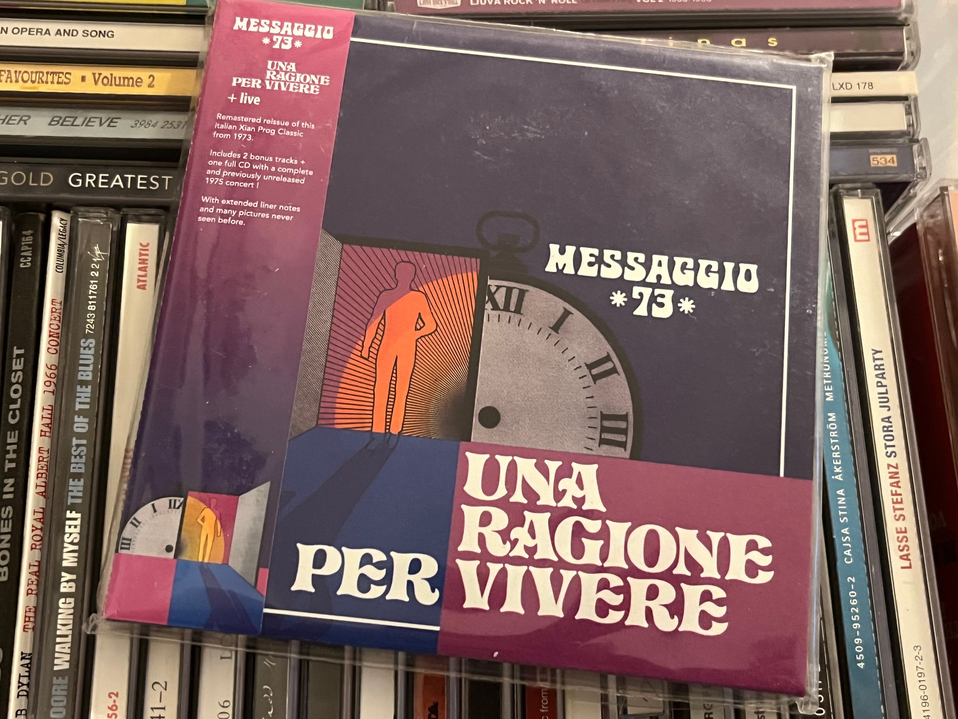 Messaggio 73 – Una Ragione Per Vivere (SEALED) 2CD-versionen