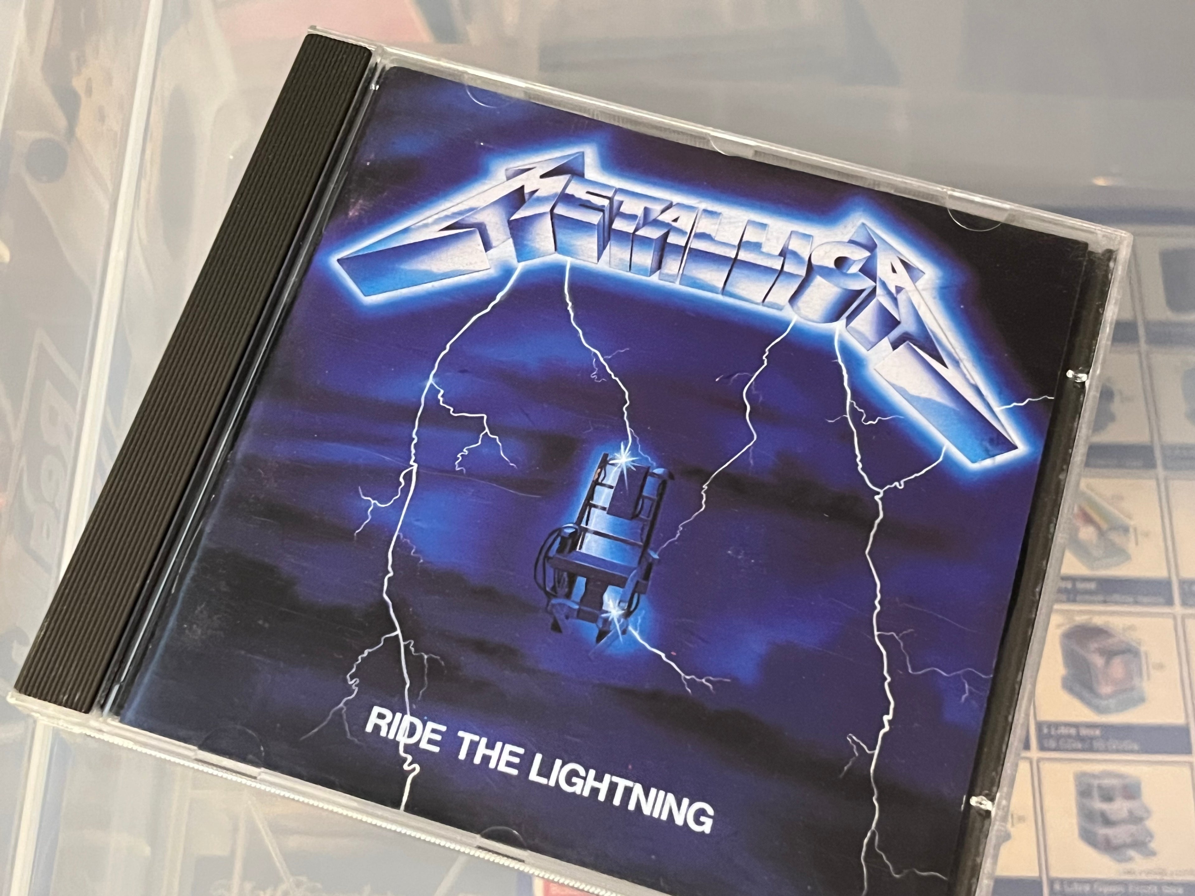 Metallica - Ride The Lightning (vg+/vg+) tidig GER-89
