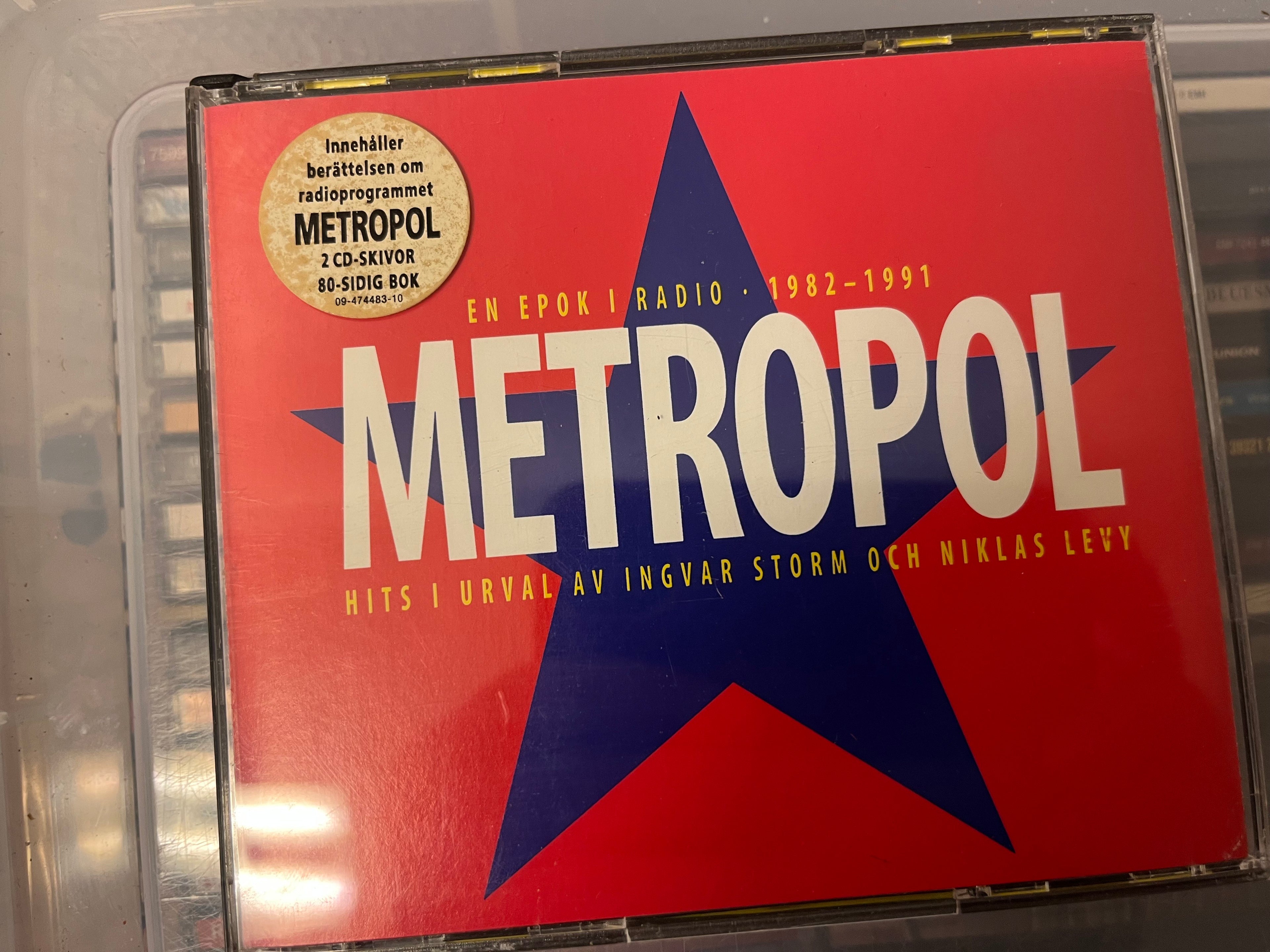 Various – En Epok I Radion - Metropol - 1982-1991 (NM/NM) 2CD