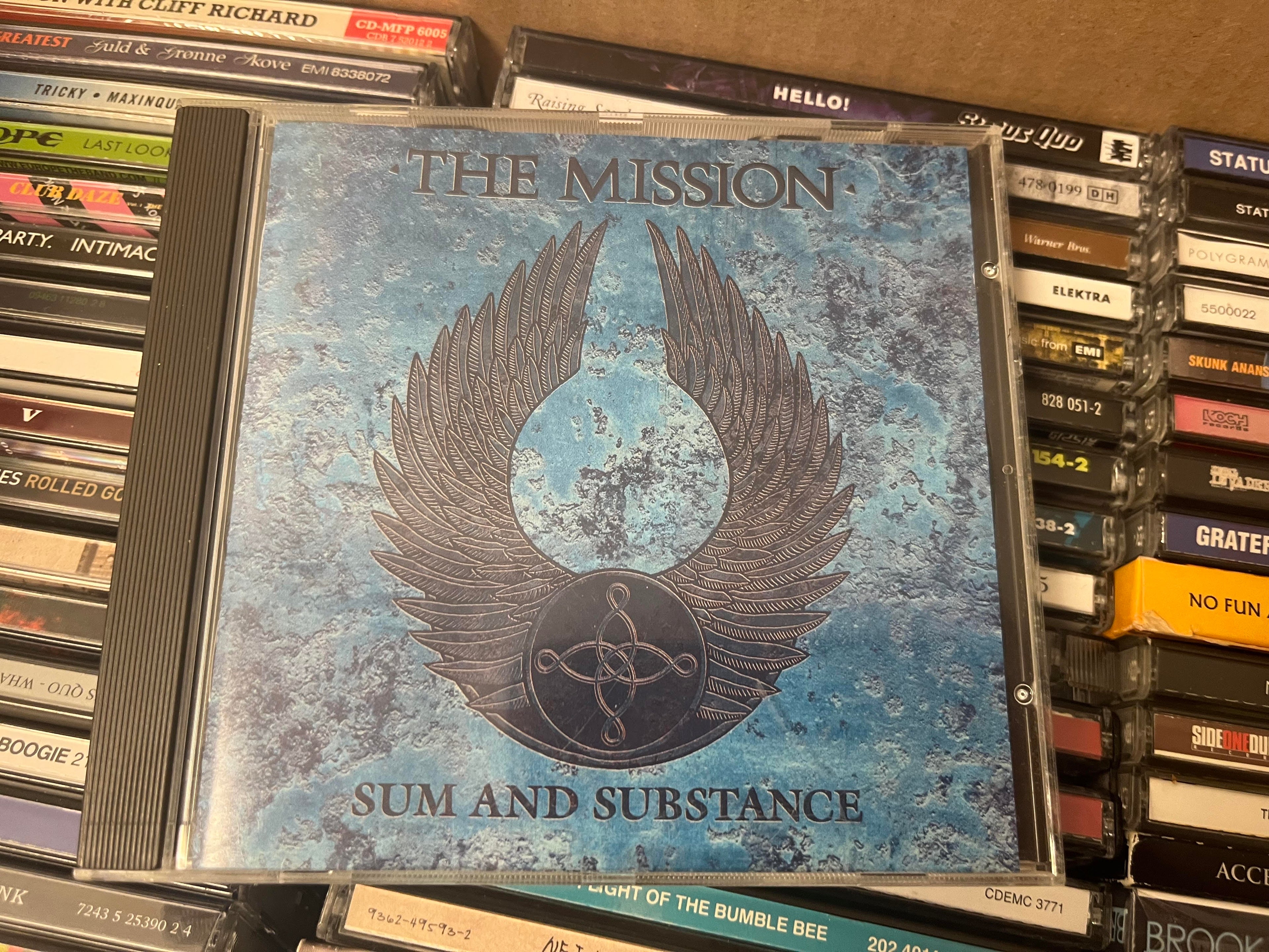 The Mission – Sum And Substance (vg+/vg+)