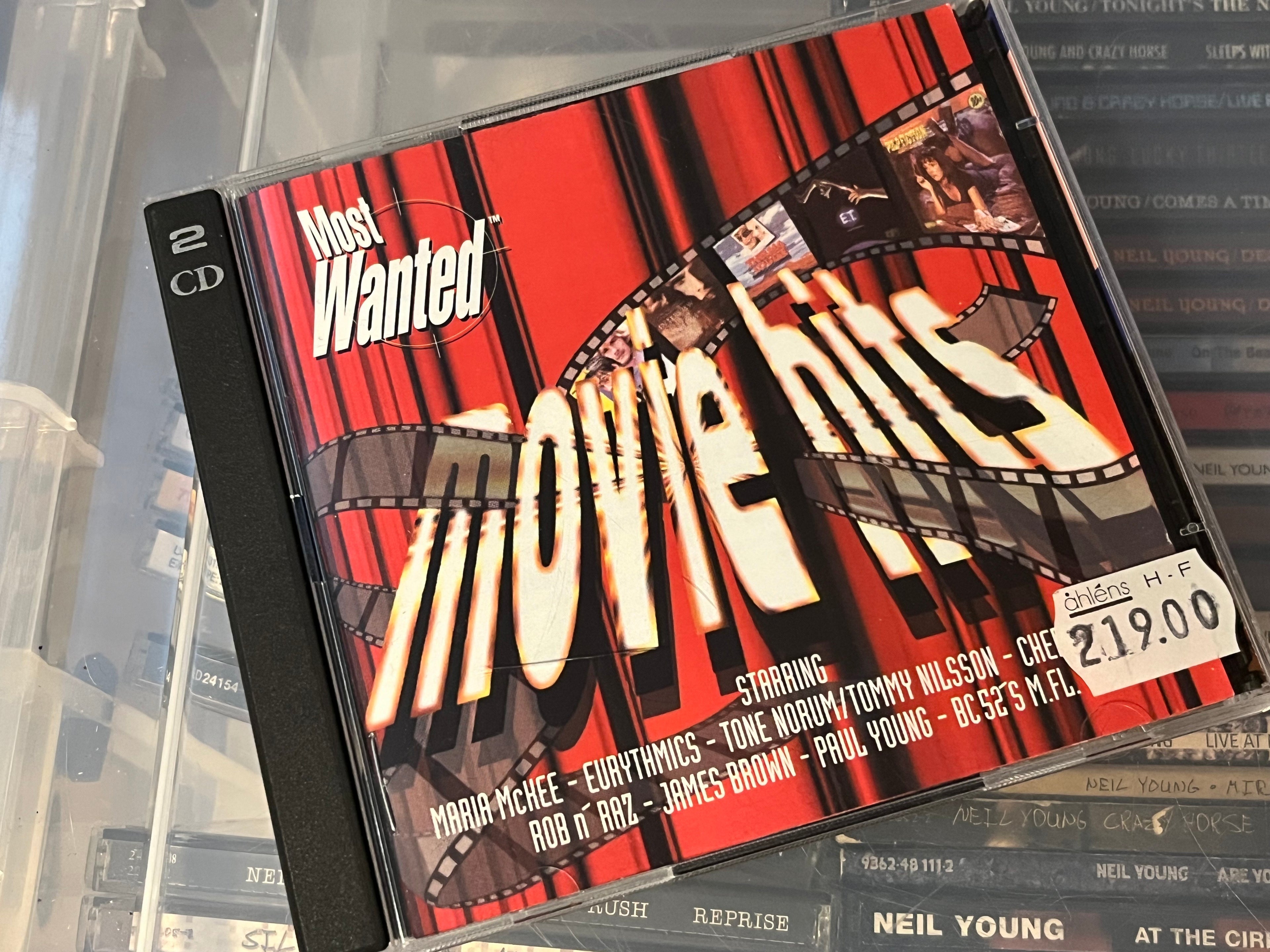 Various – Most Wanted Movie Hits (vg+/vg+) 2CD