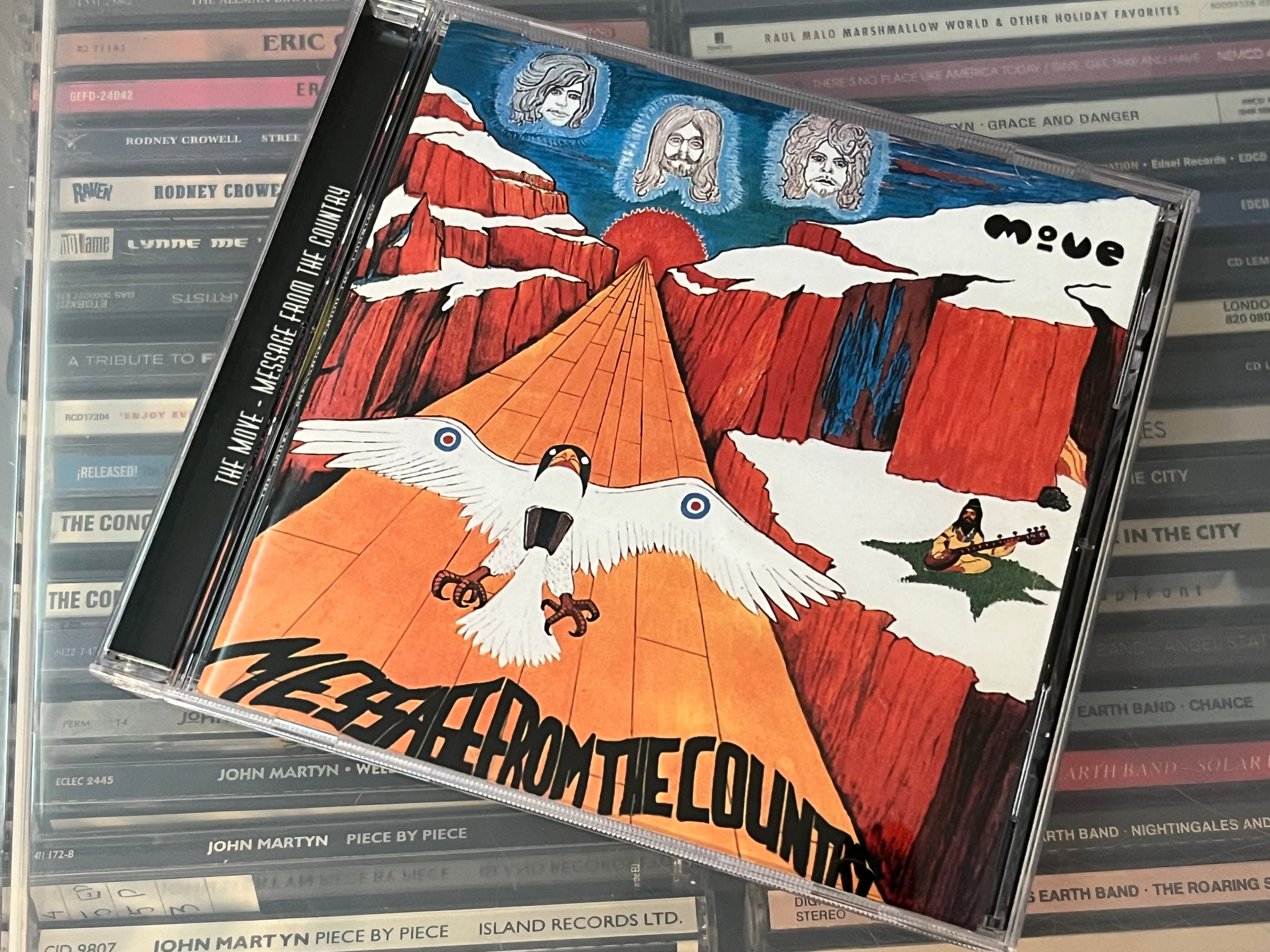 The Move ‎– Message From The Country (NM/NM) EU-2005 Remaster +8 bonusspår!