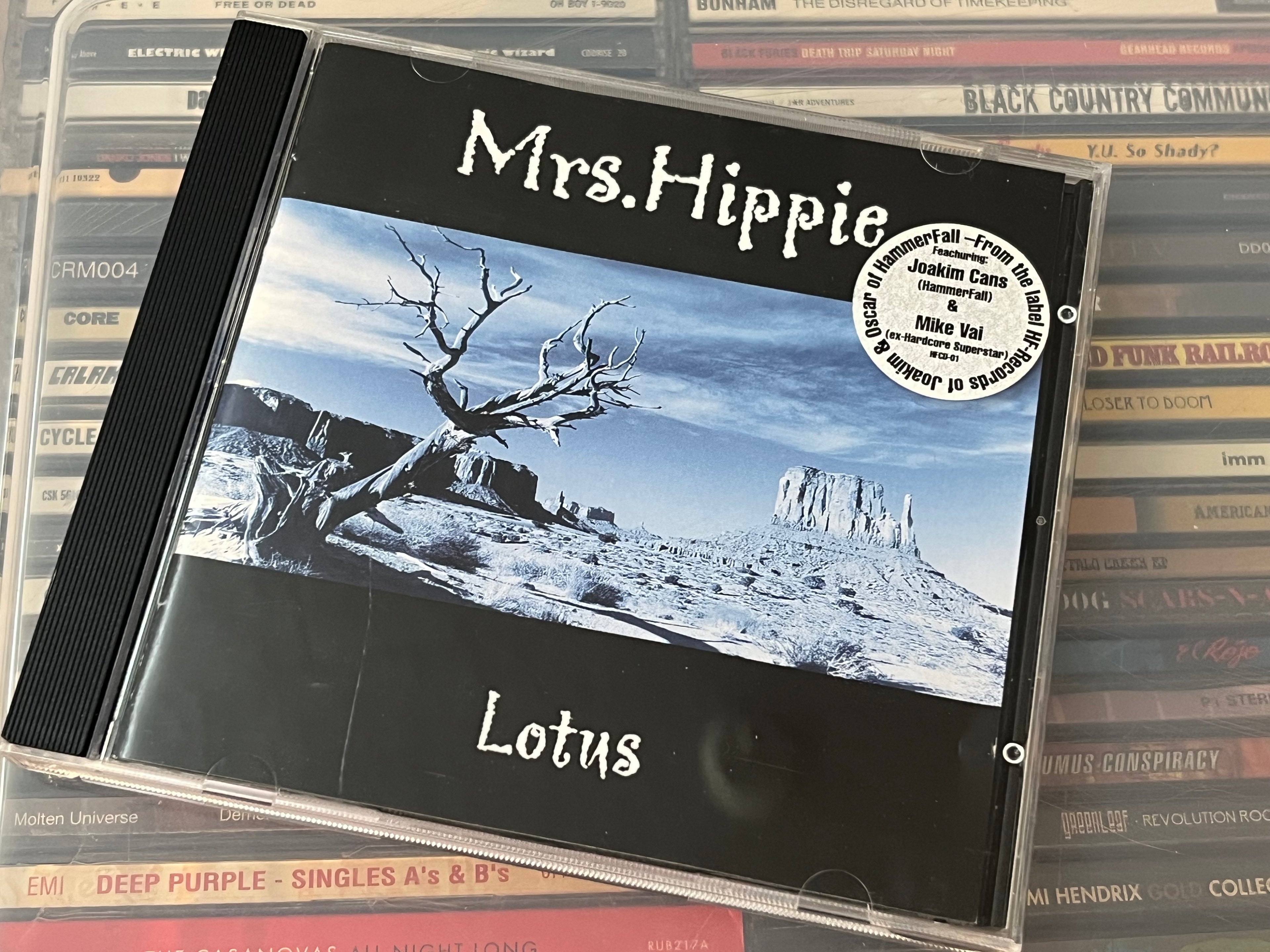 Mrs. Hippie ‎– Lotus (NM/NM) SWE-2000 Joacim Cans, Mike Vai