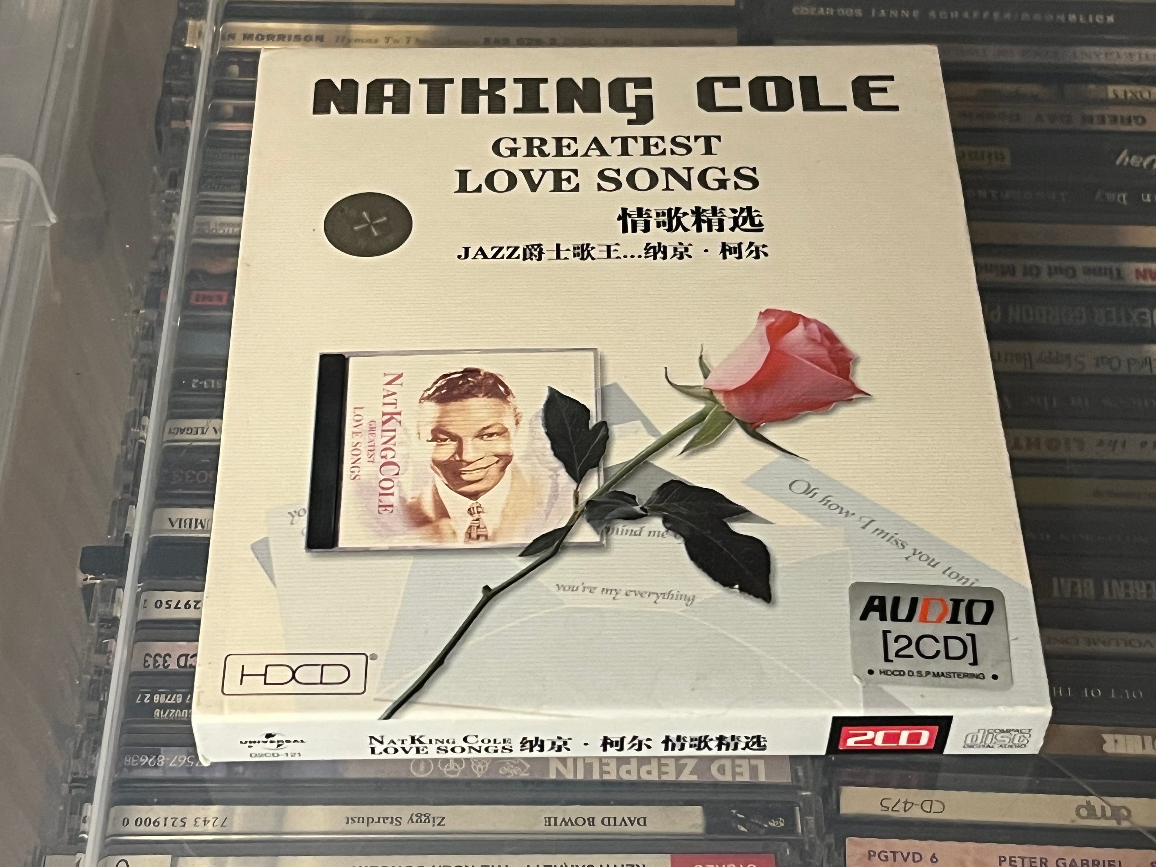 Nat King Cole - Greatest Love Songs (NM/NM) 2CD HDCD