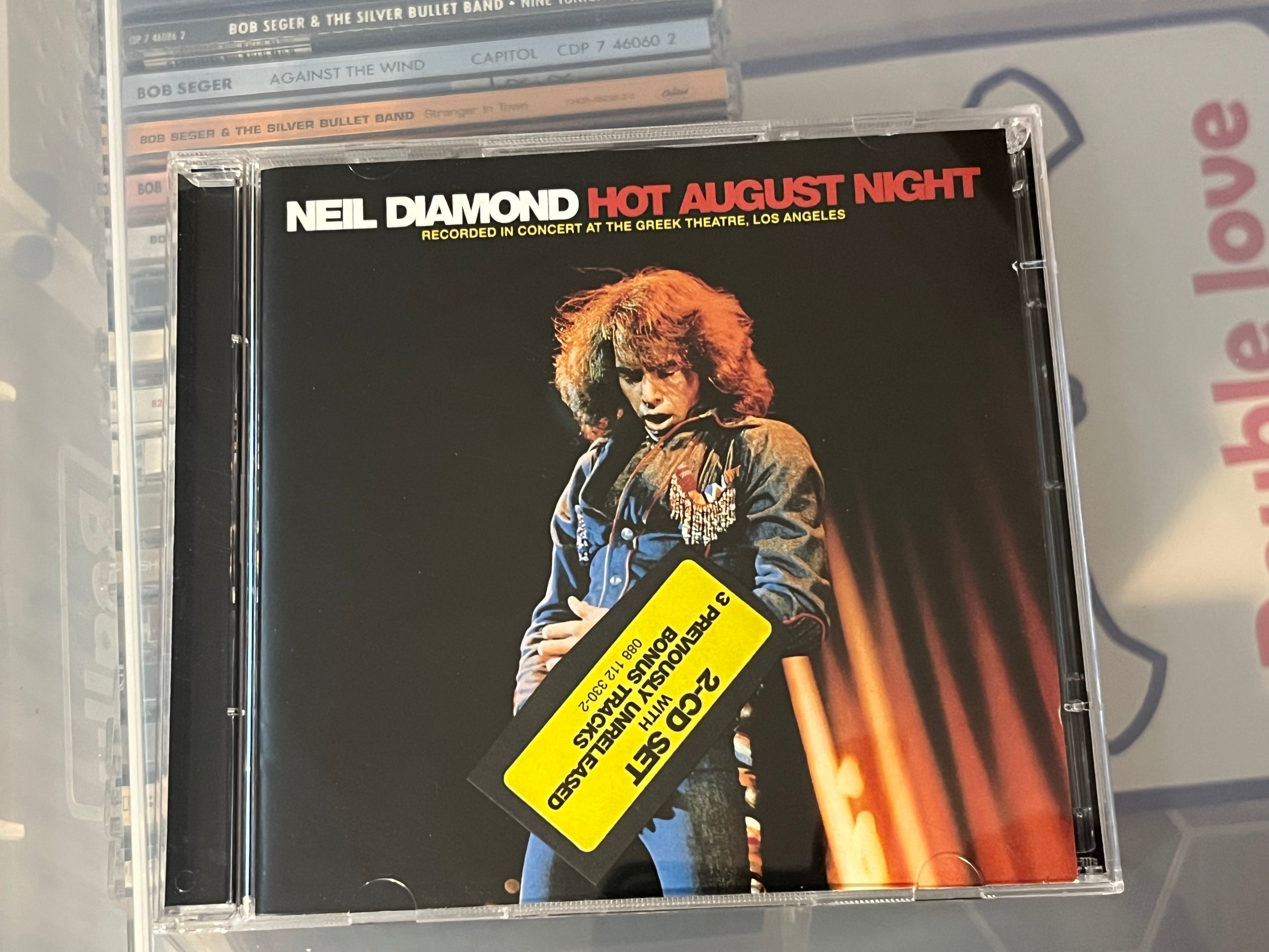 Neil Diamond – Hot August Night (NM/NM) 2CD