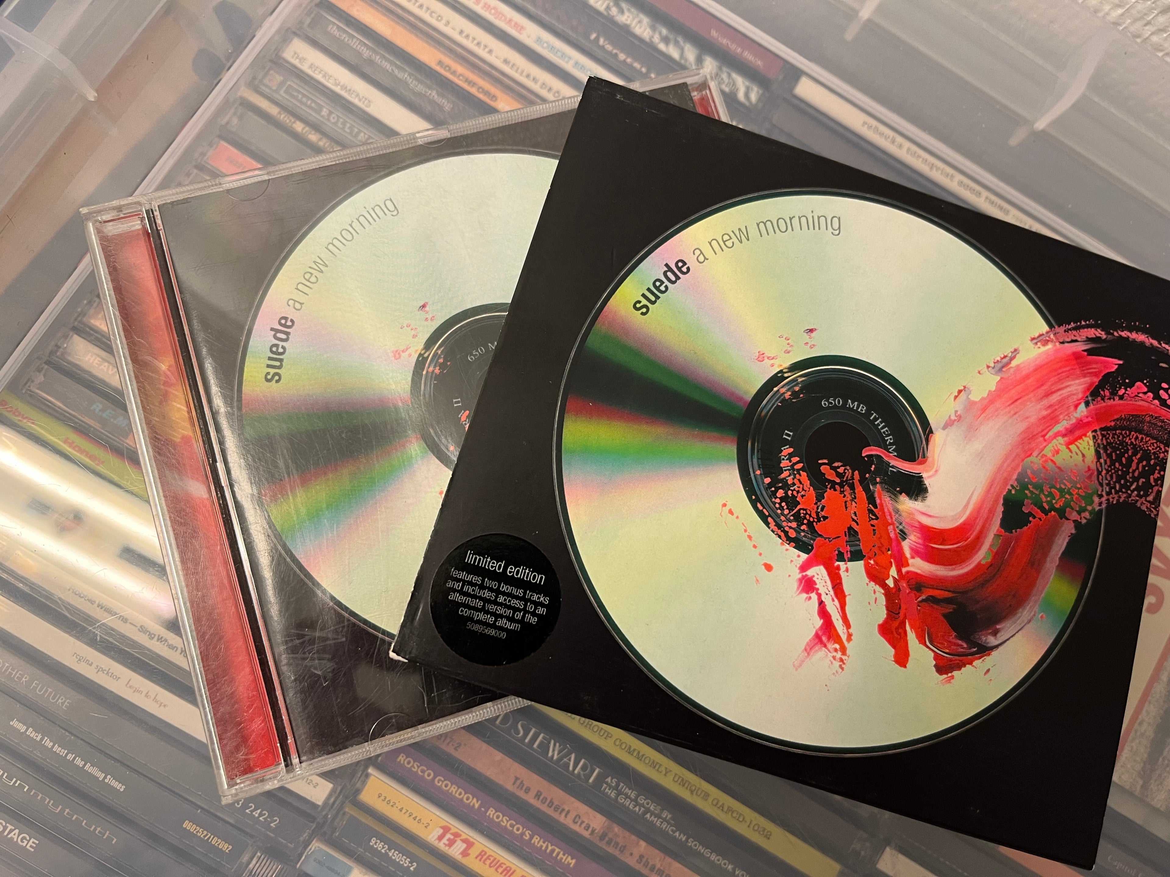 Suede - A New Morning (NM/vg) m slipcase lim edition