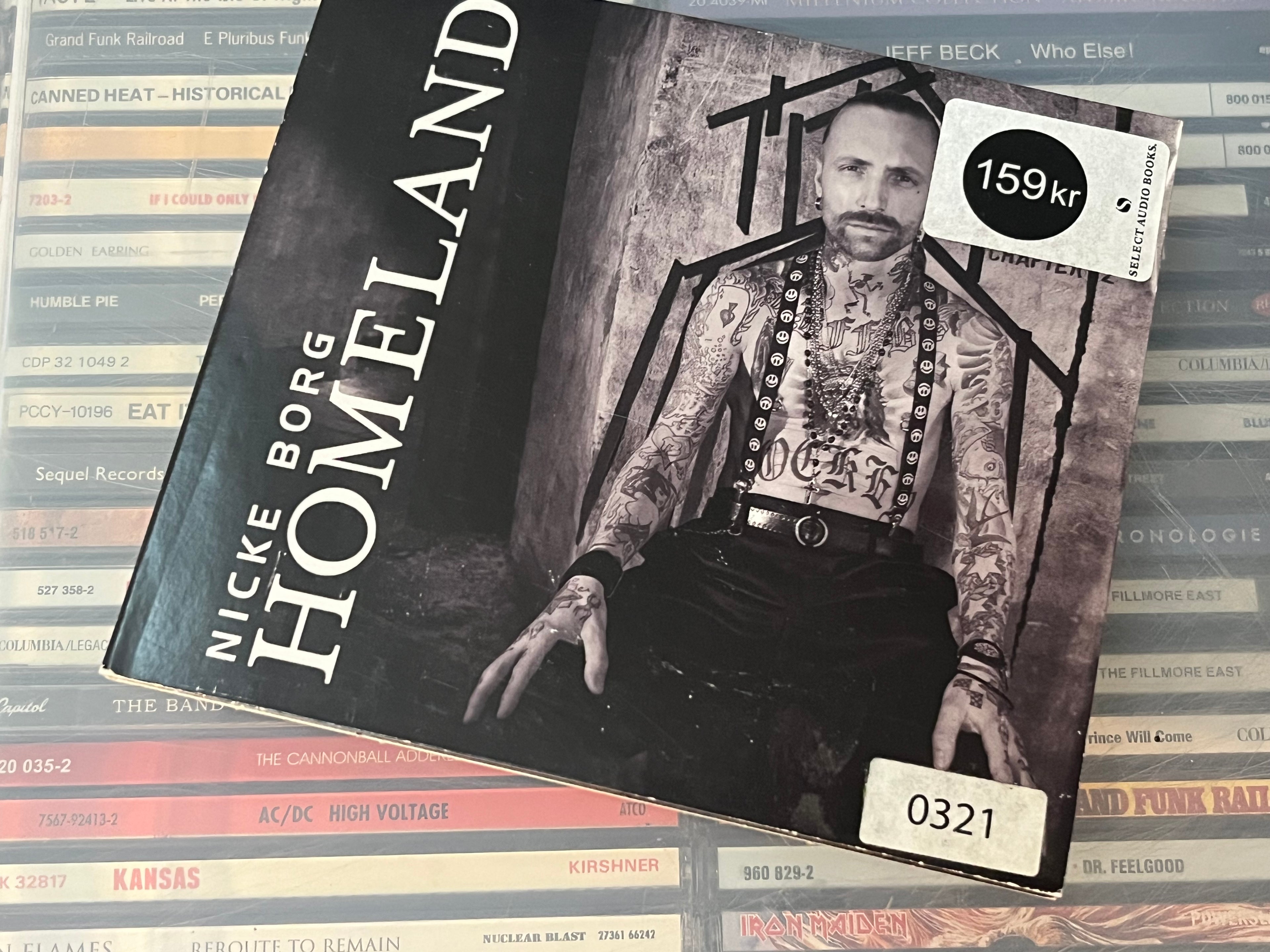 Nicke Borg Homeland ‎– Chapter 2 (NM/vg+) soc