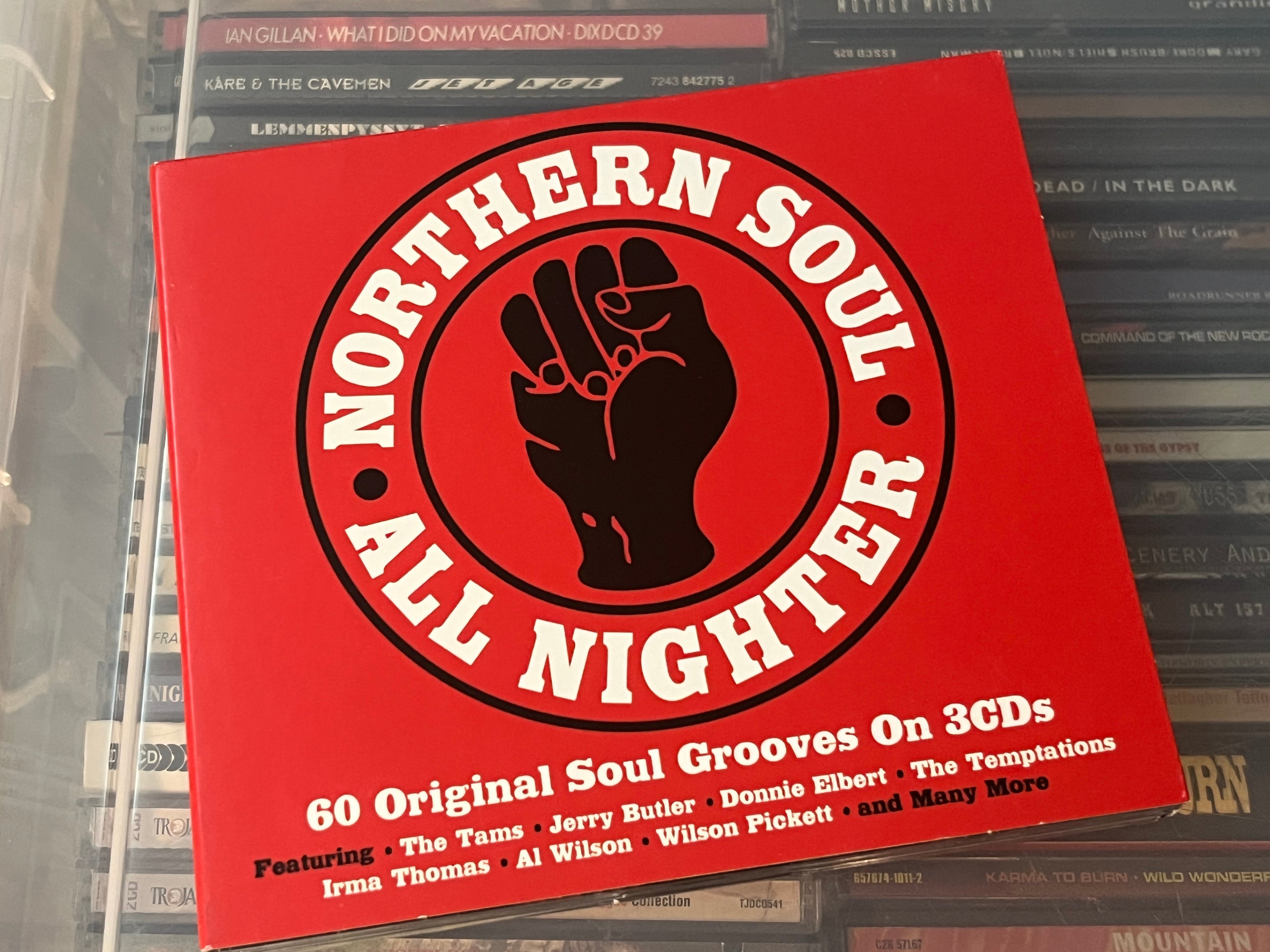 Various – Northern Soul All Nighter (NM/NM) 3CD