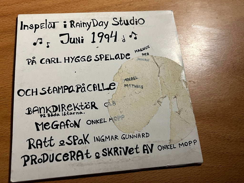 Onkel Mopp – Carl Hygge / Stampa På Calle (vg+/vg) se bild baksida  ***RARE PUNK***
