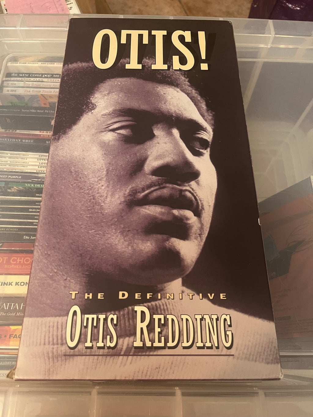 Otis Redding ‎– Otis! - The Definitive Otis Redding (NM/NM/vg+) 4CD Box! (Ena hörnet släppt på boxen)